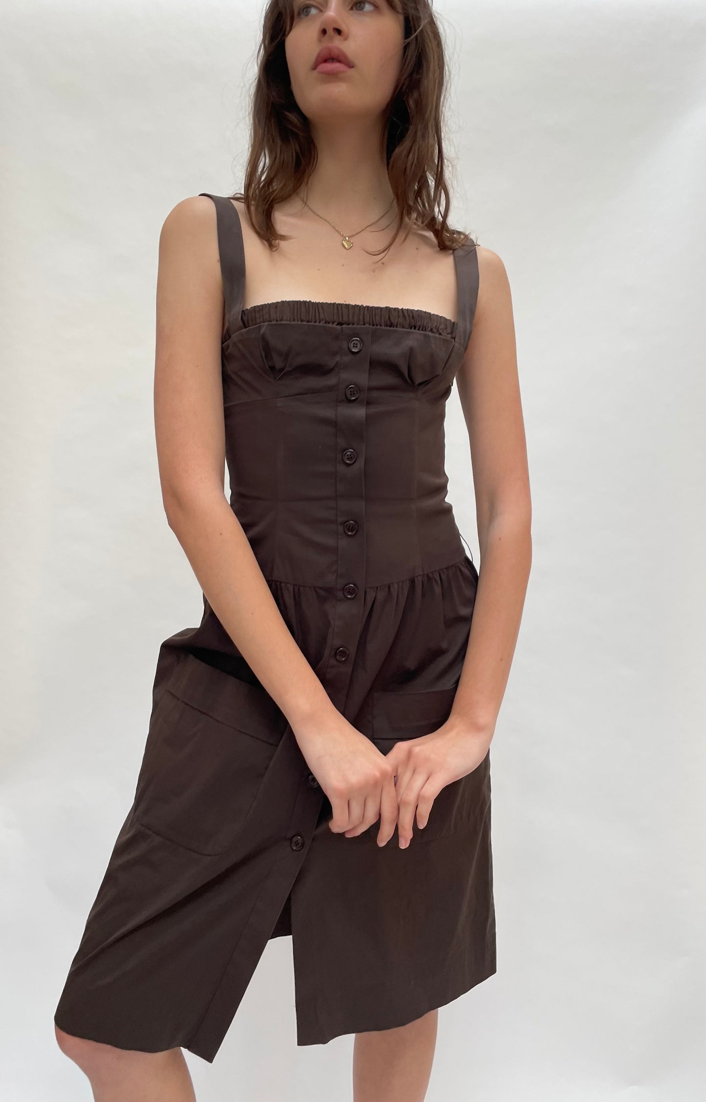 Prada bustier dress