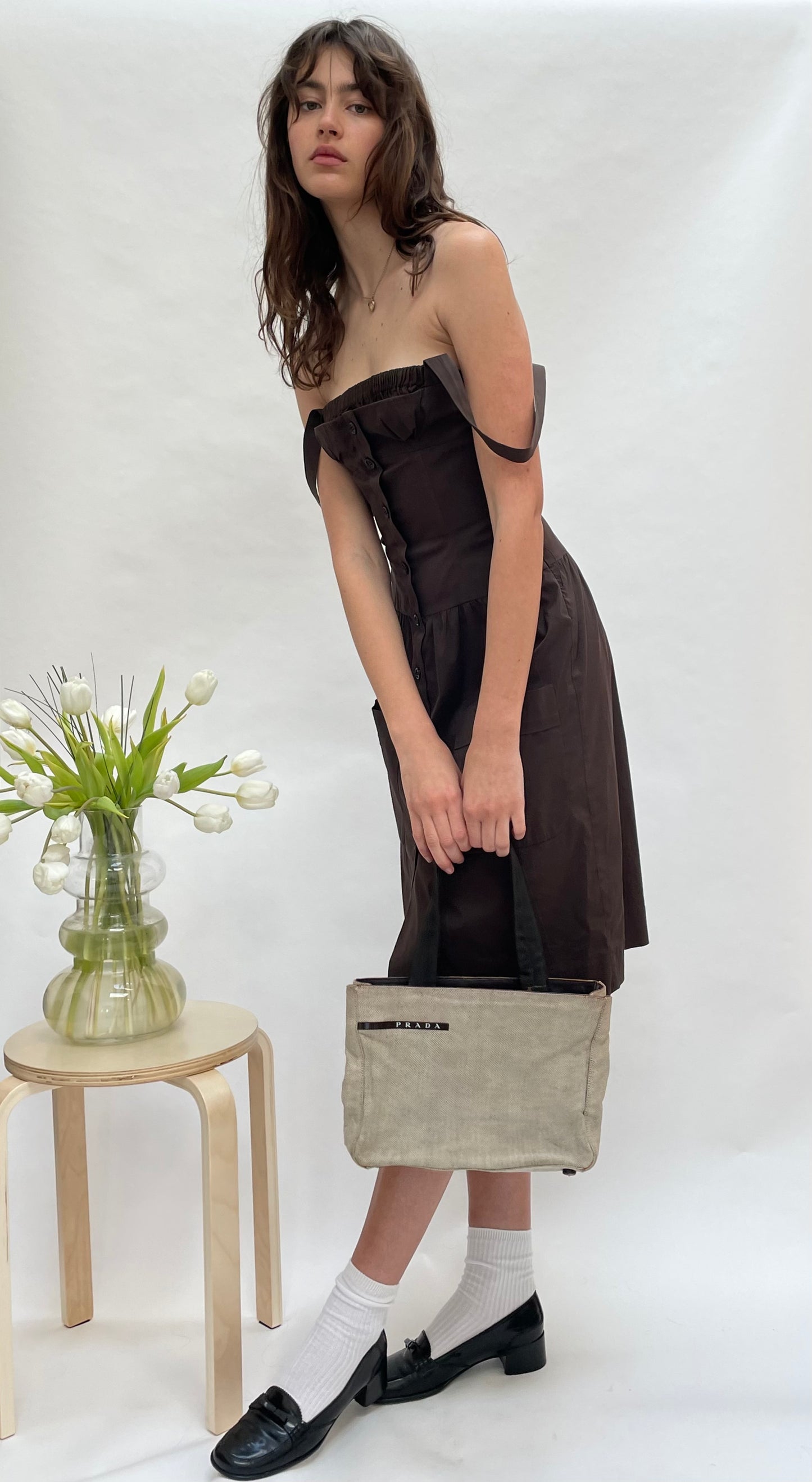 Prada bustier dress