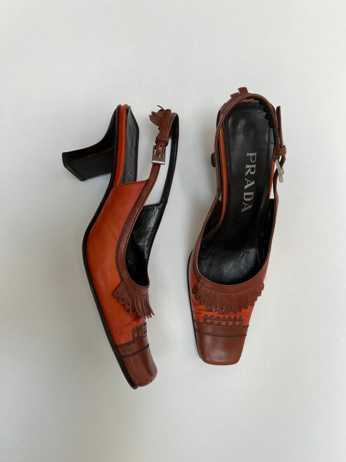 Prada FW 1999 slingback heel