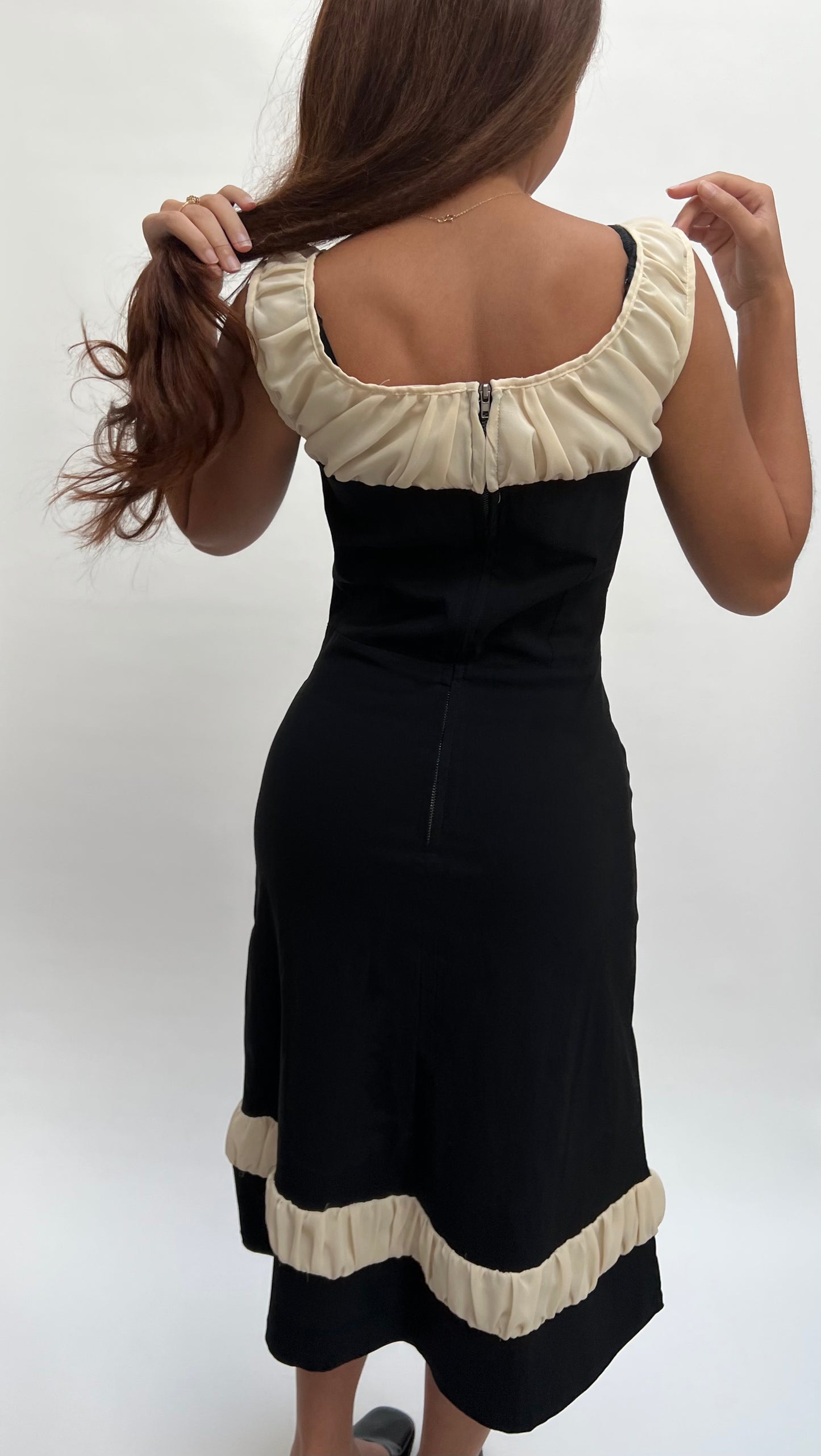 Vintage french maid dress