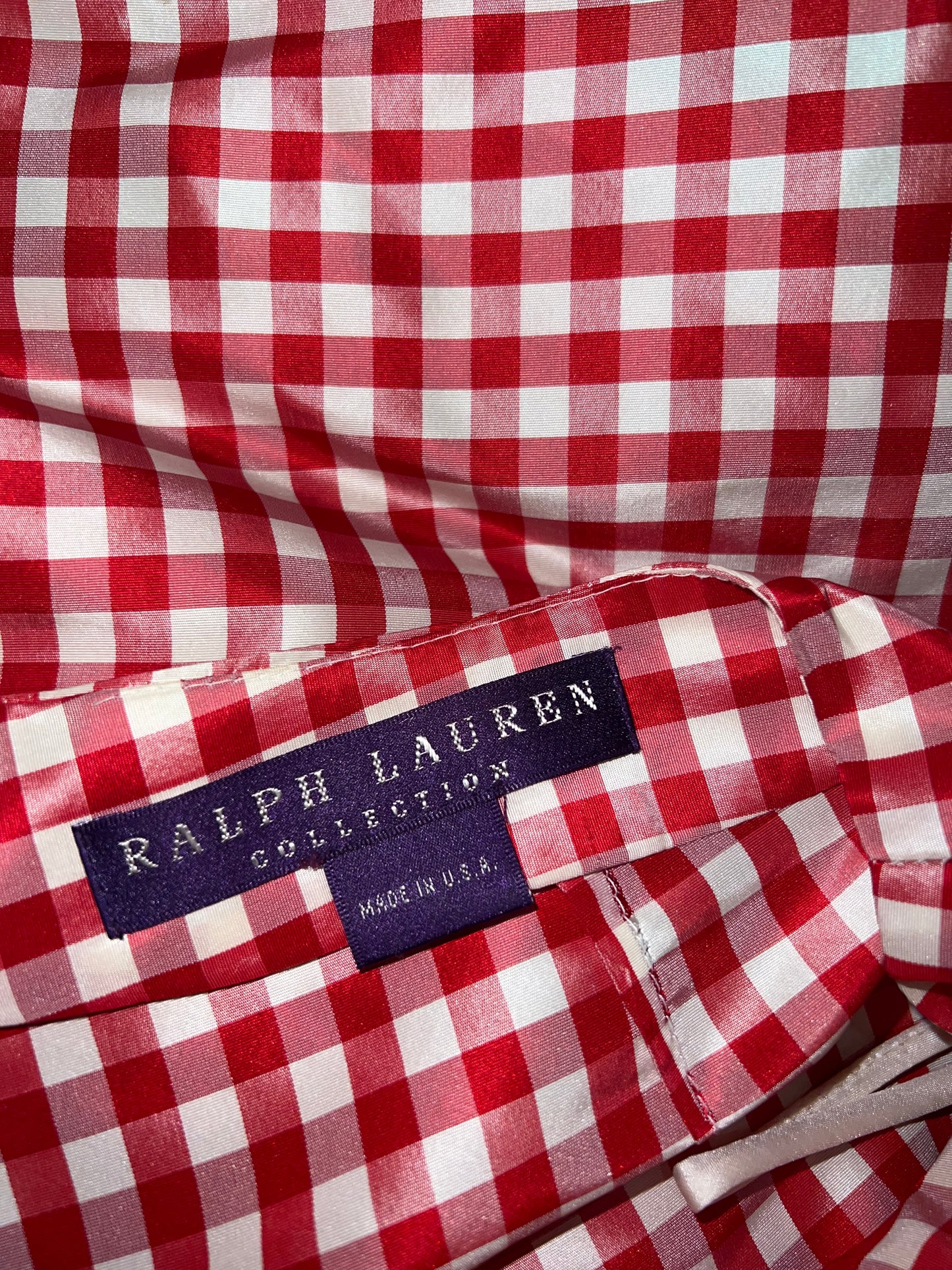 Ralph Lauren SS 2000 gingham pant