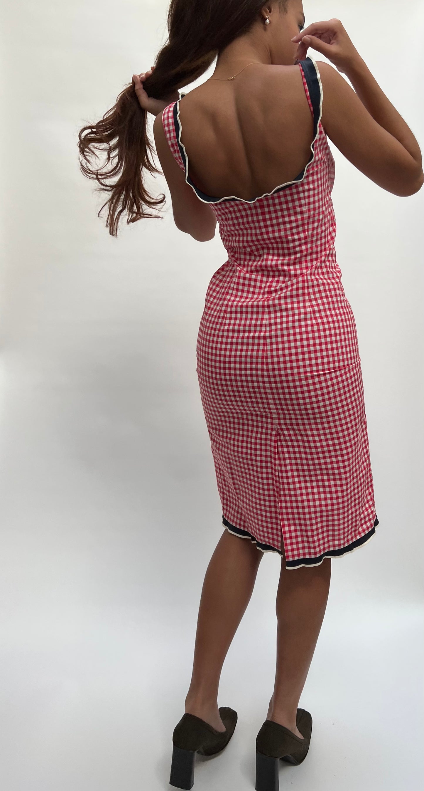 Miu Miu gingham dress