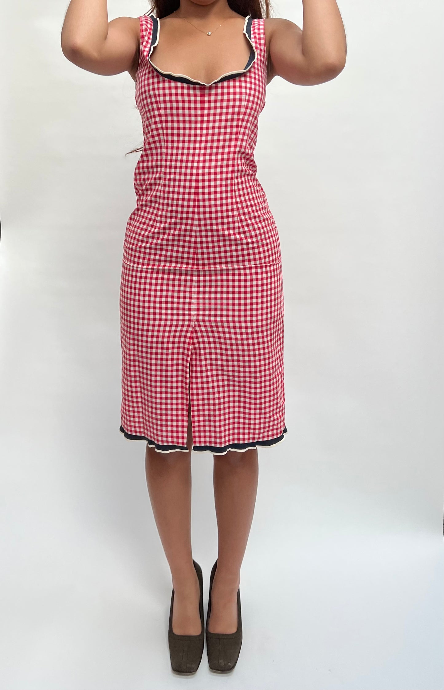 Miu Miu gingham dress