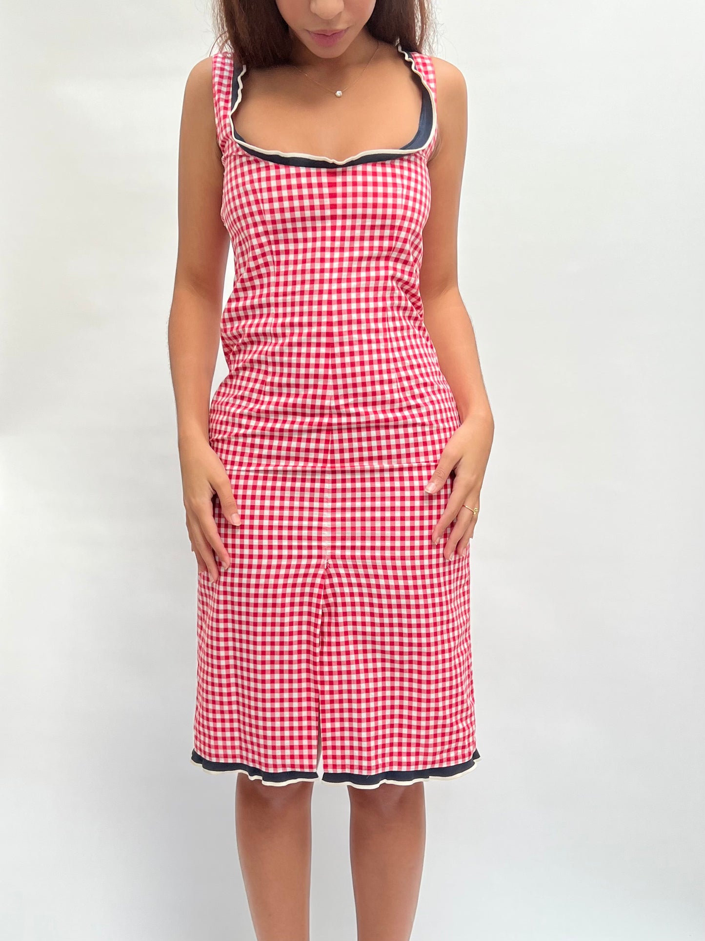 Miu Miu gingham dress