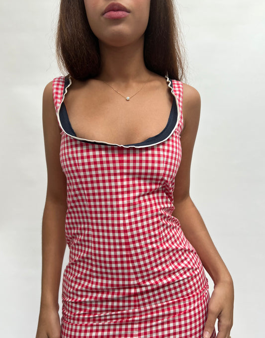 Miu Miu gingham dress