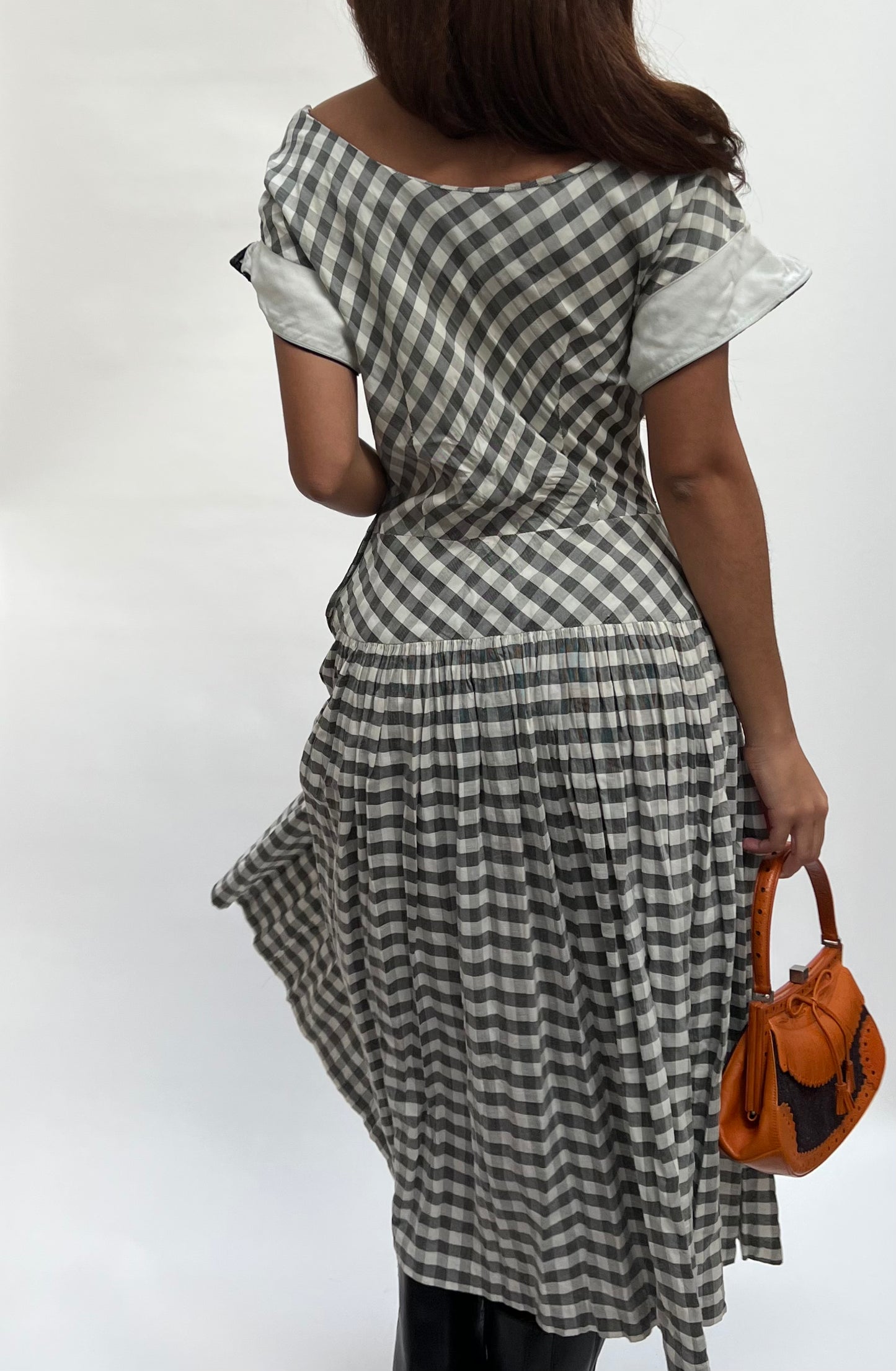 Vintage gingham dress