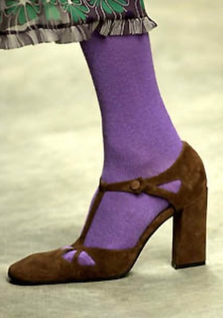 Miu Miu FW 2001 patent mary jane