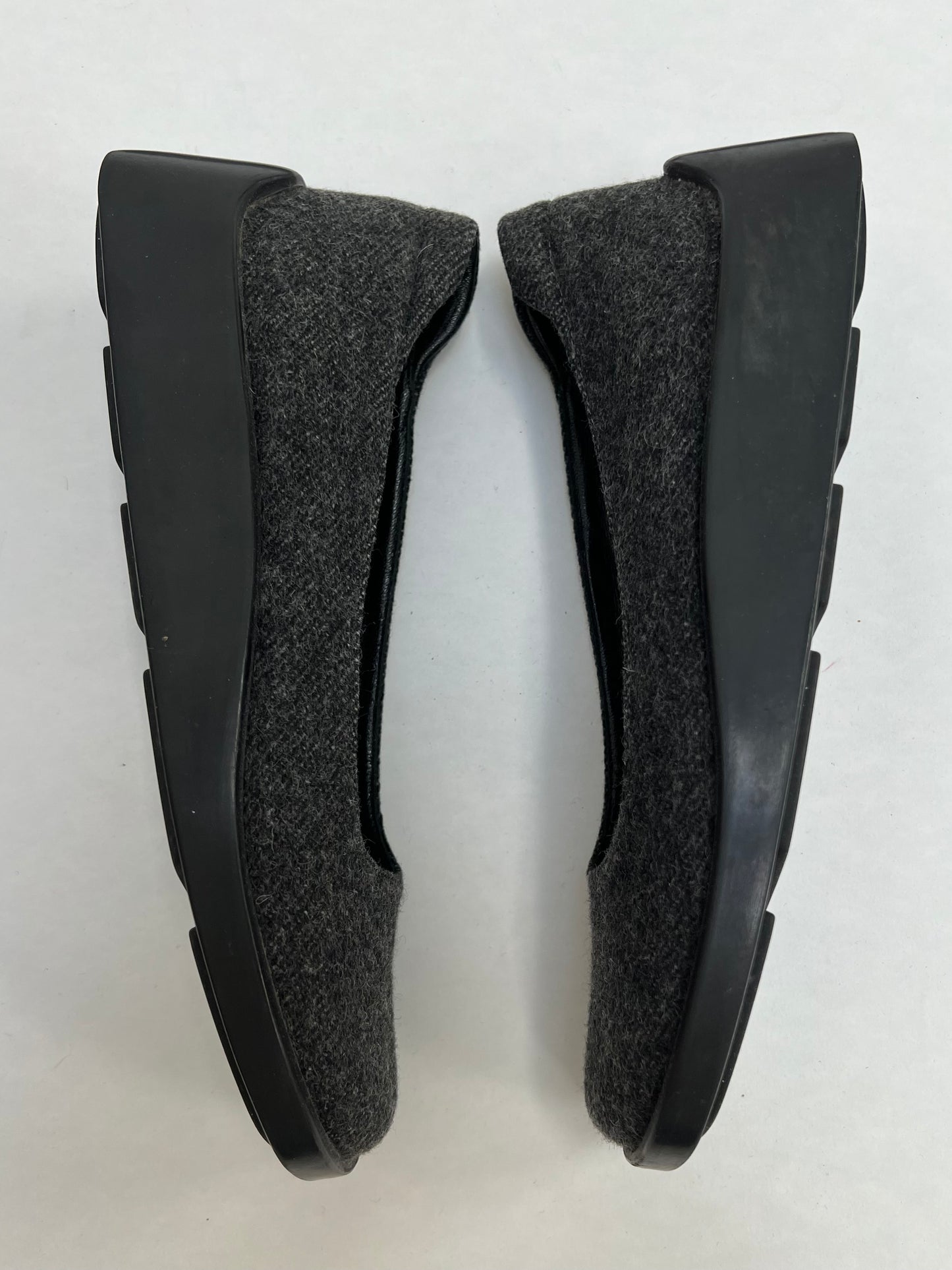 Prada grey loafer