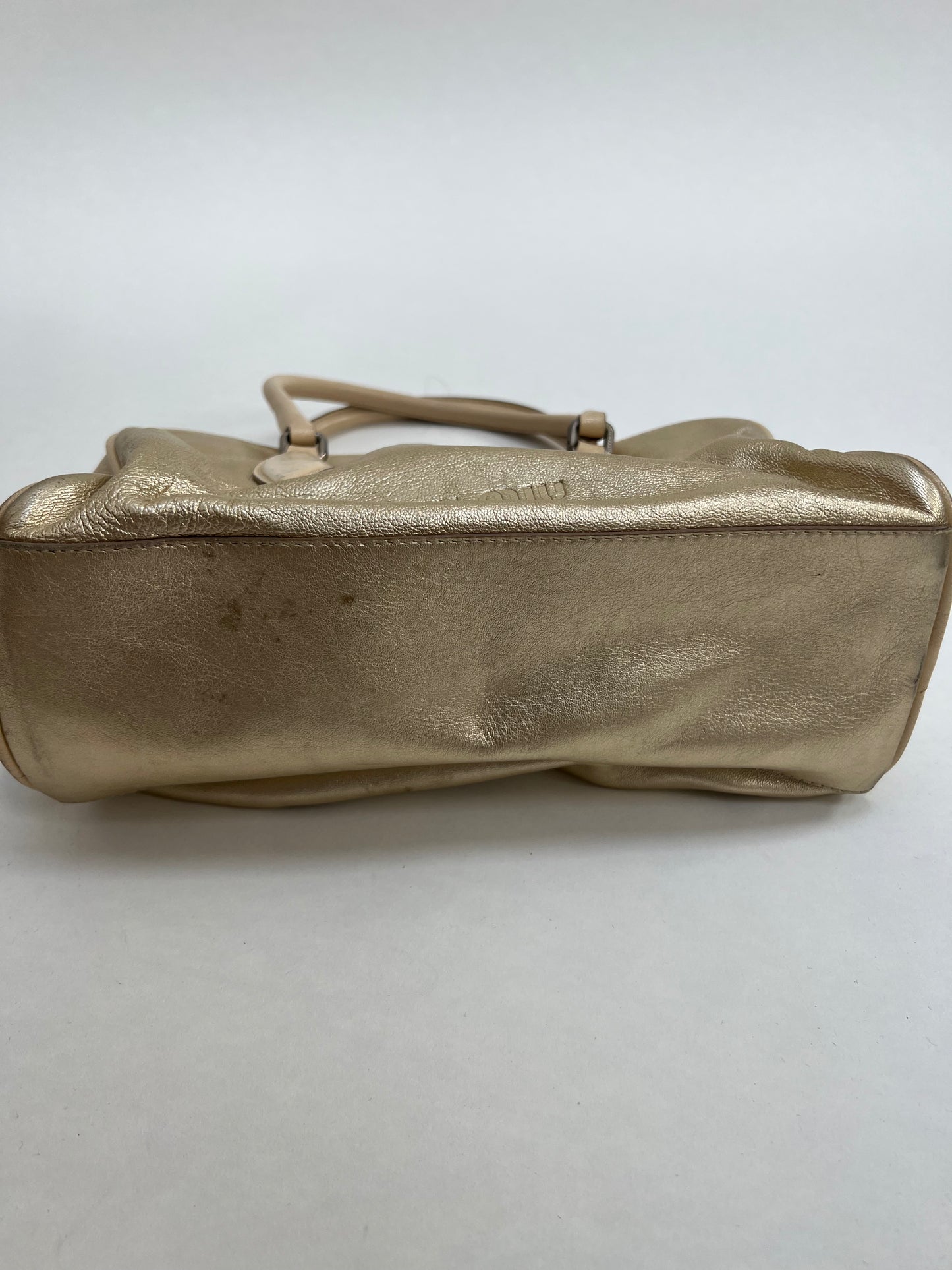 Miu Miu metallic bag