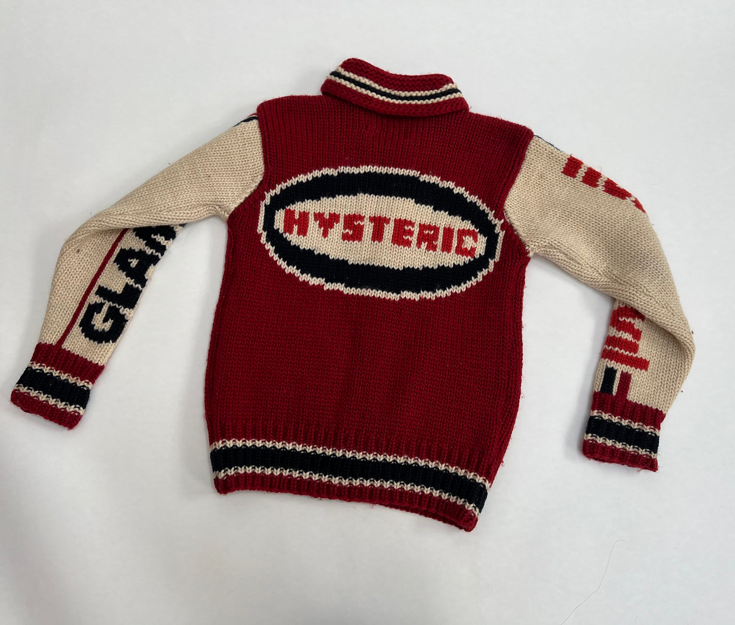 Hysteric Glamour 69 zip up sweater
