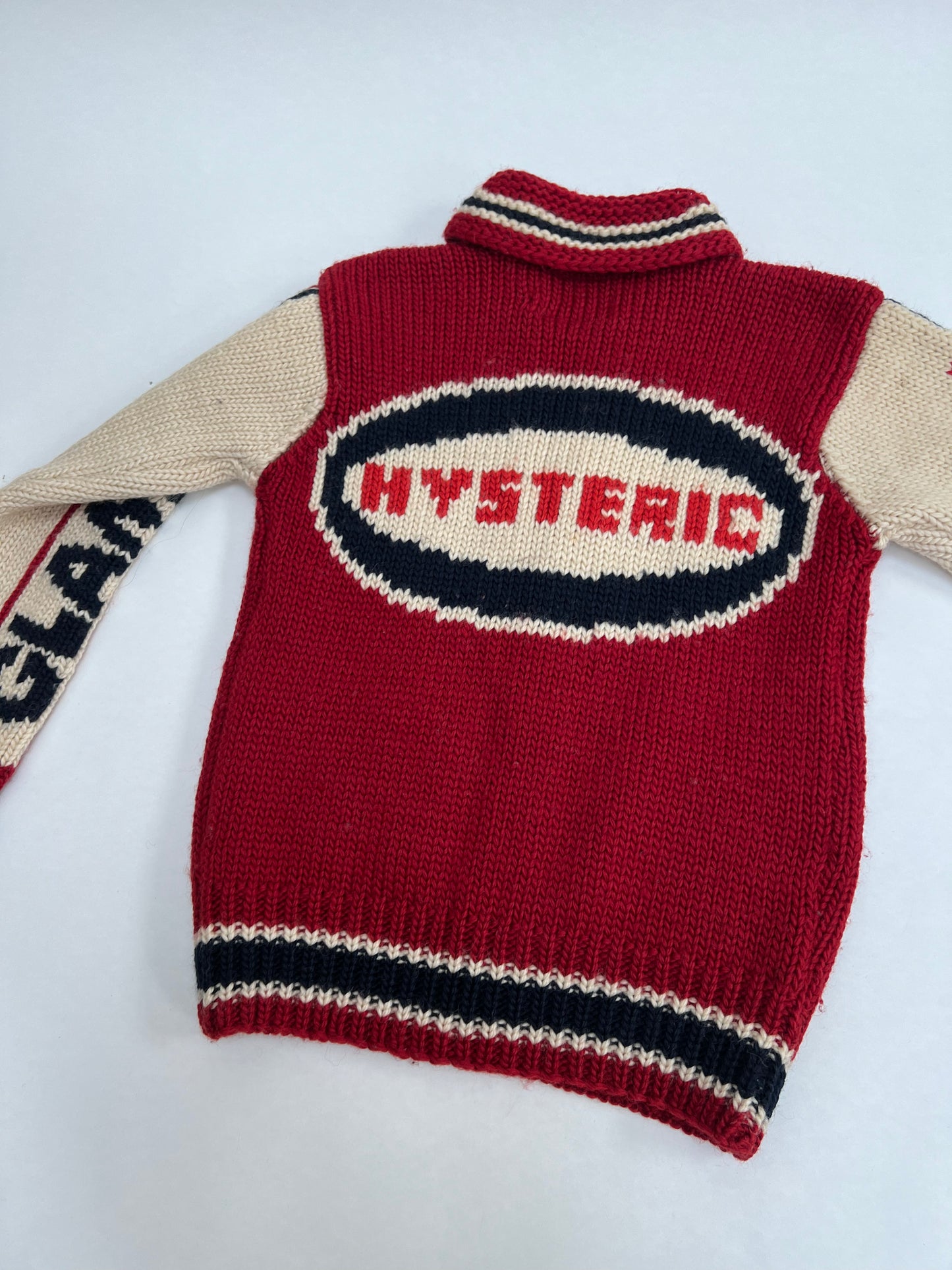 Hysteric Glamour 69 zip up sweater