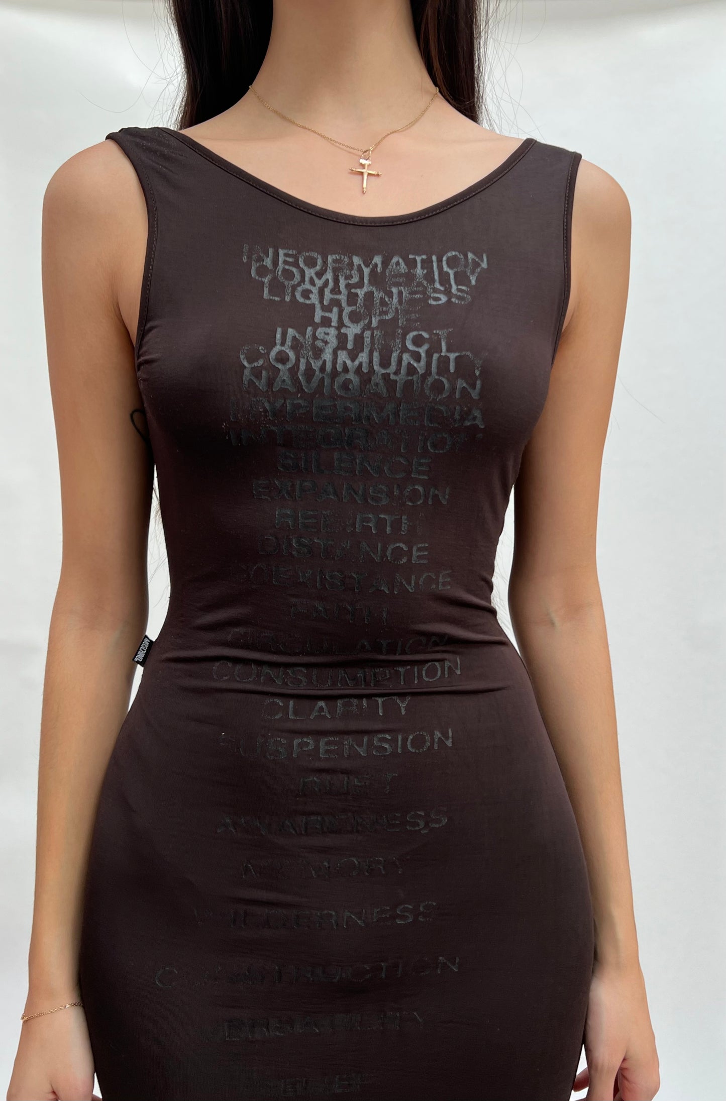 Moschino 90s dress
