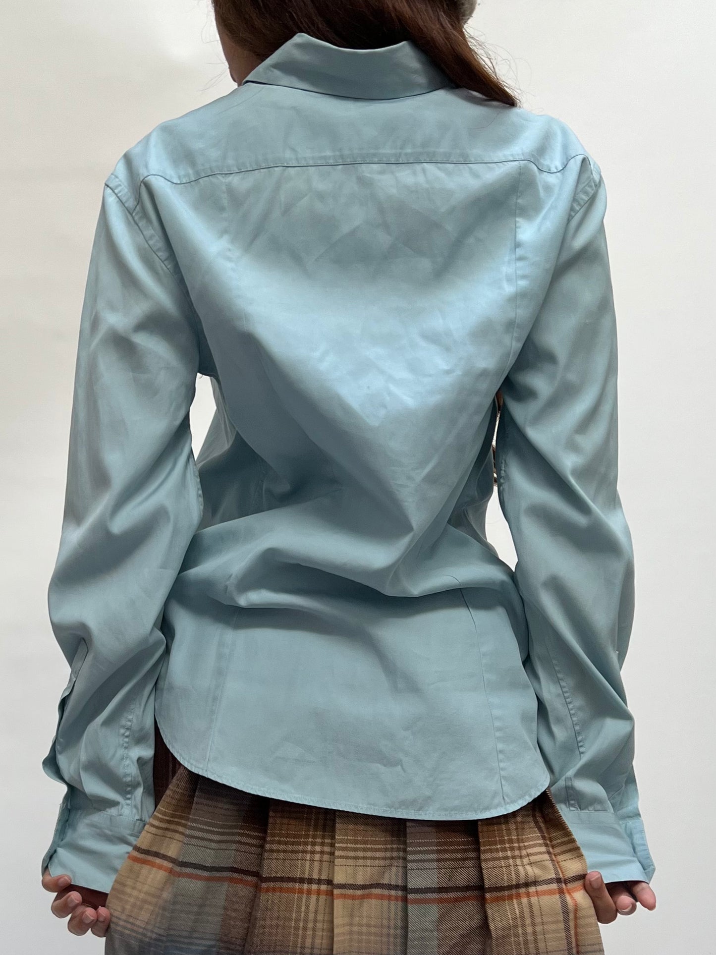prada button up