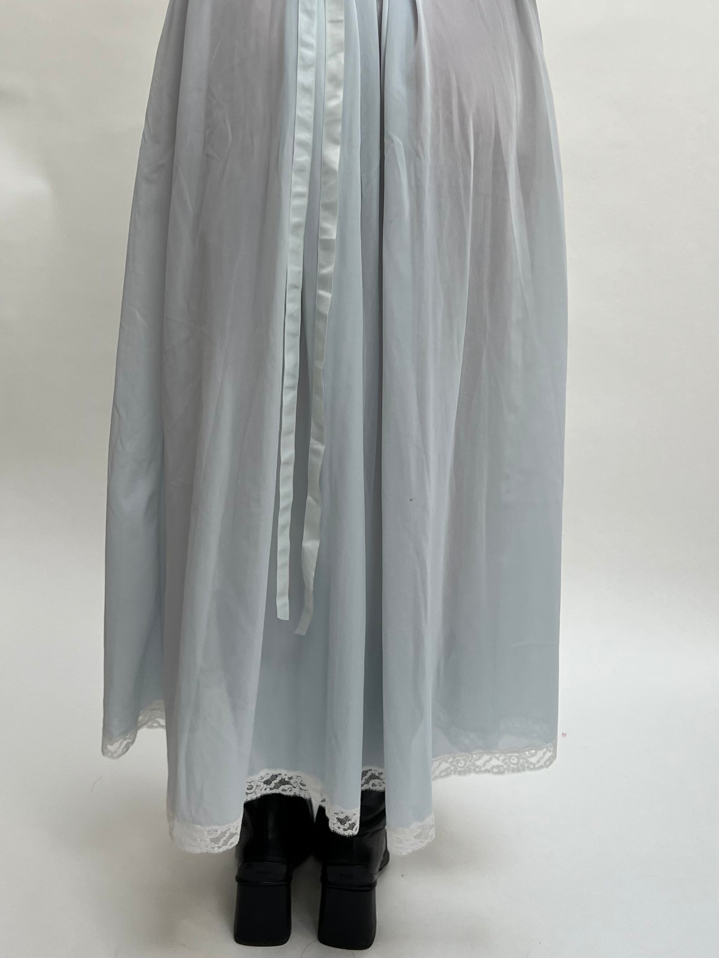 Vintage 1940s blue slip dress