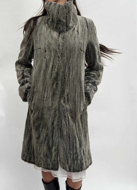 Miu Miu faux fur coat