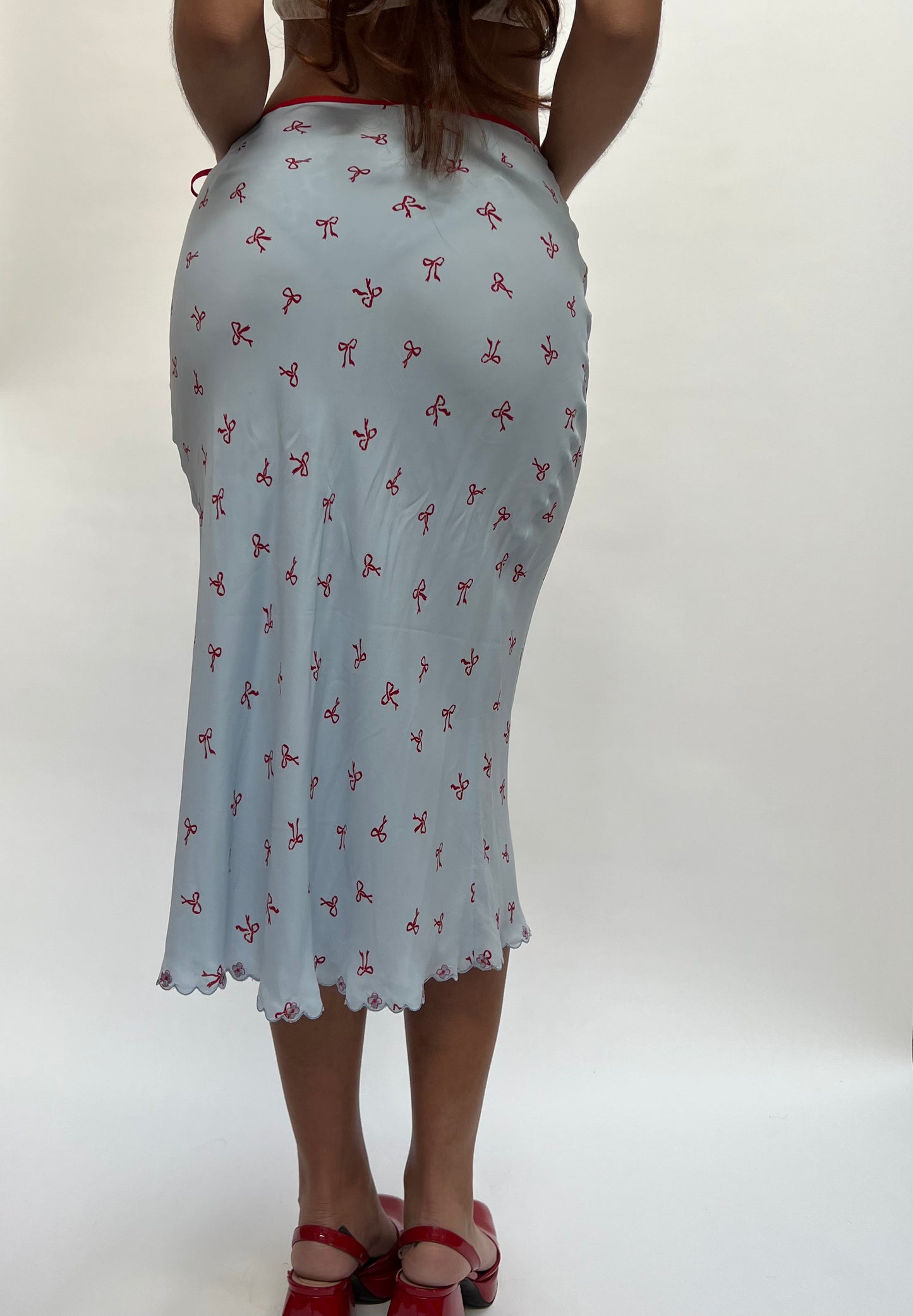 ౨ৎ Anna Molinari bow skirt ౨ৎ