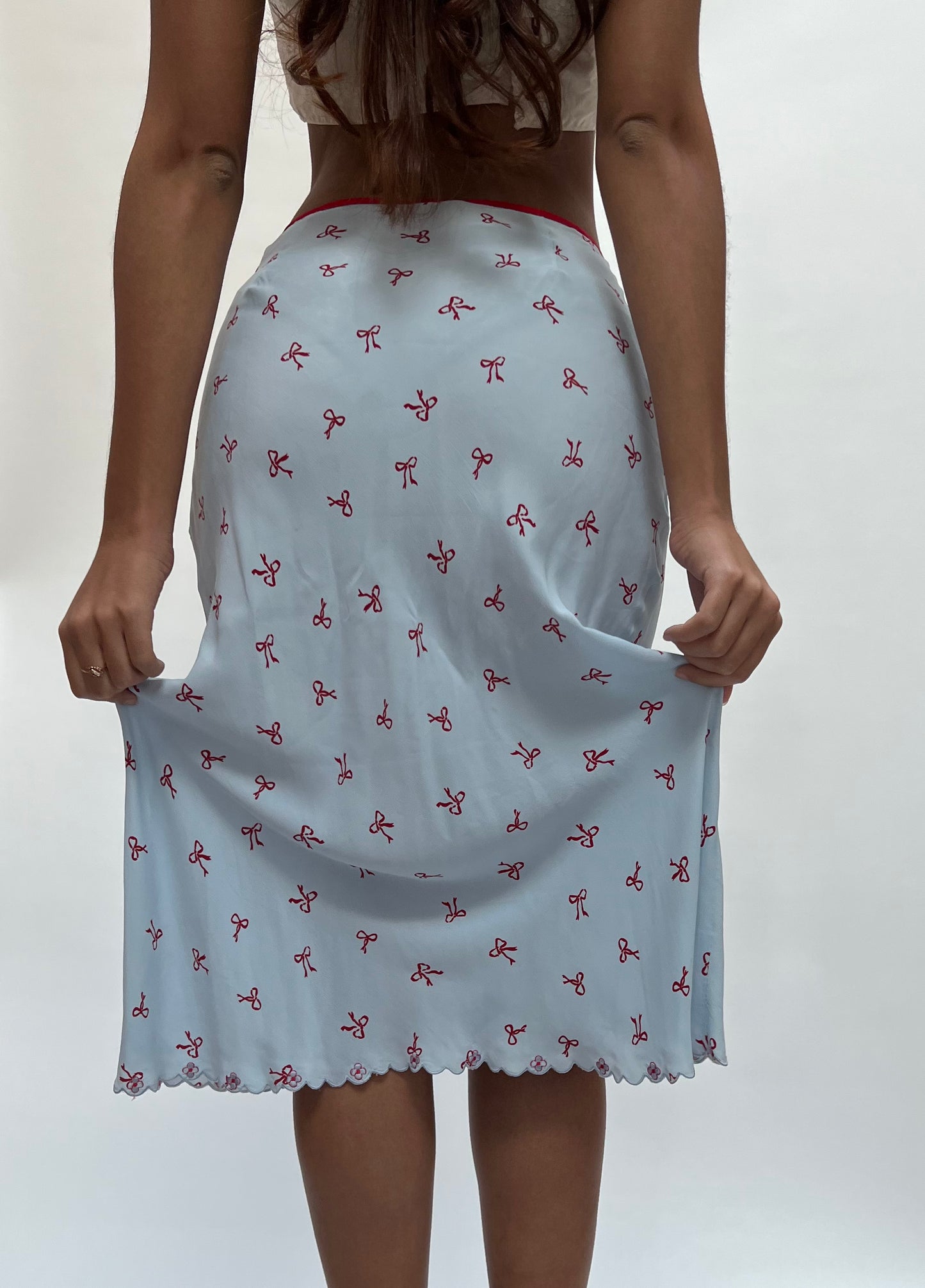౨ৎ Anna Molinari bow skirt ౨ৎ