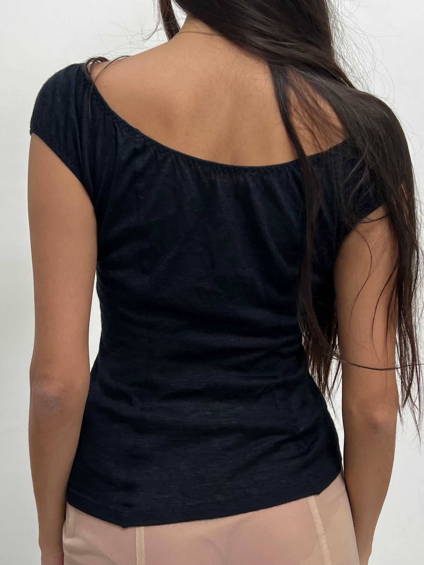 Miu Miu cashmere silk top