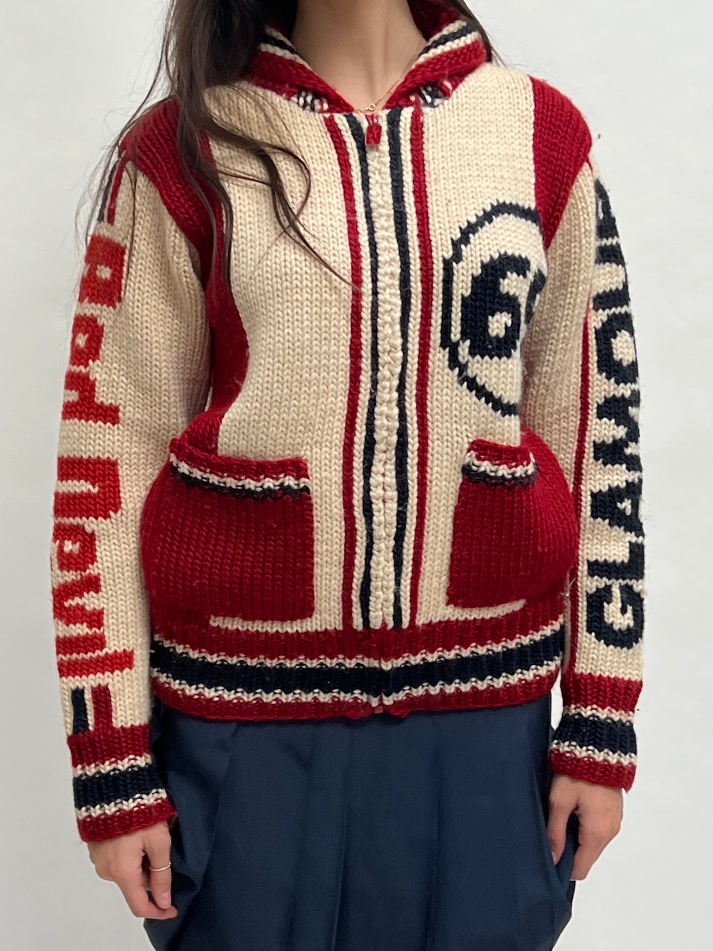 Hysteric Glamour 69 zip up sweater