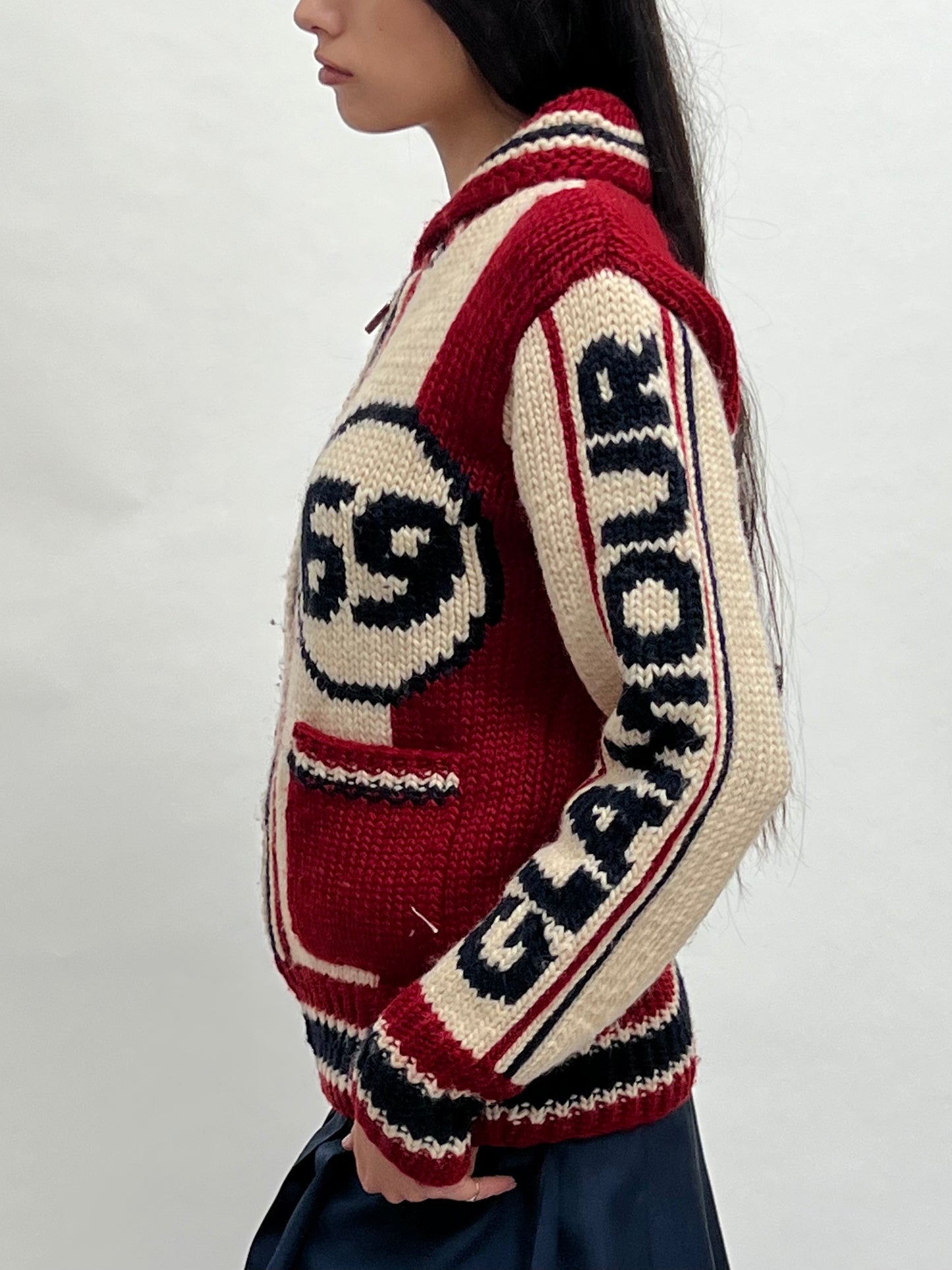 Hysteric Glamour 69 zip up sweater
