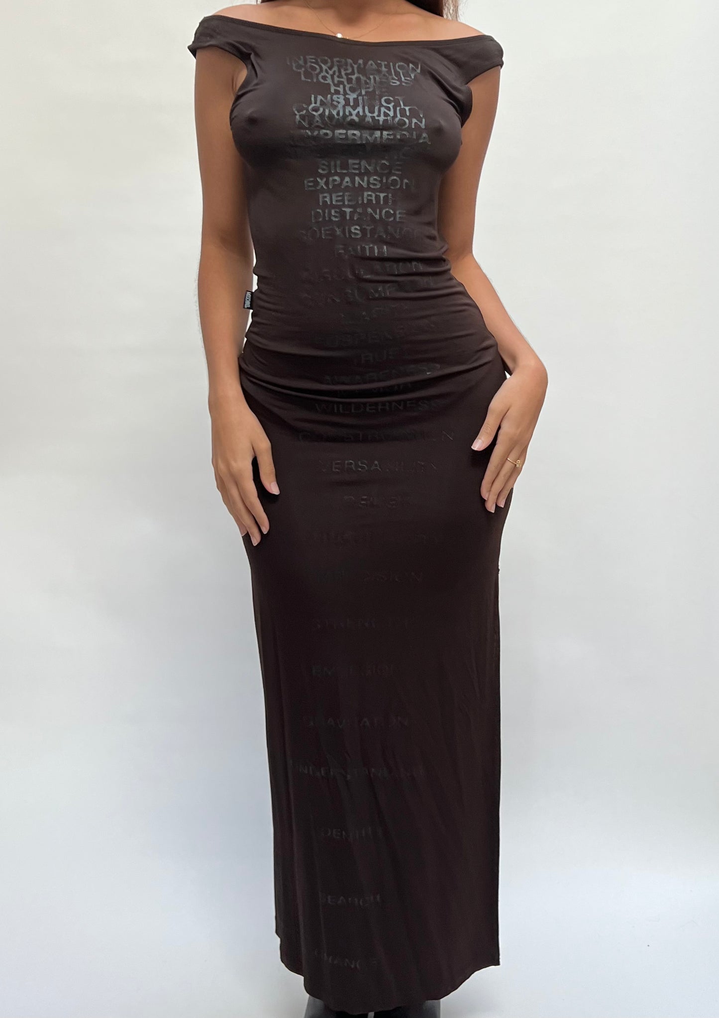 Moschino 90s dress