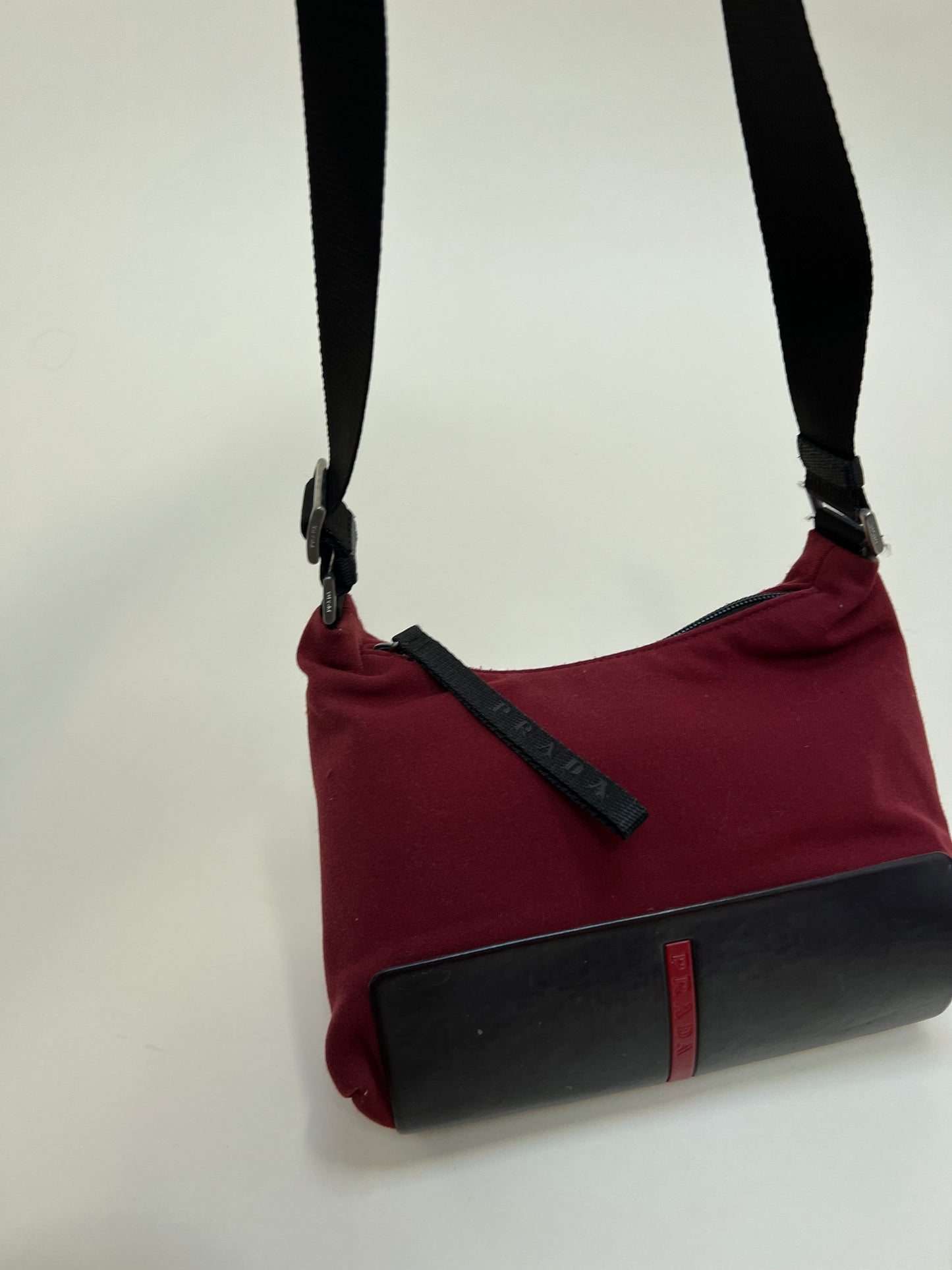 Prada red bag