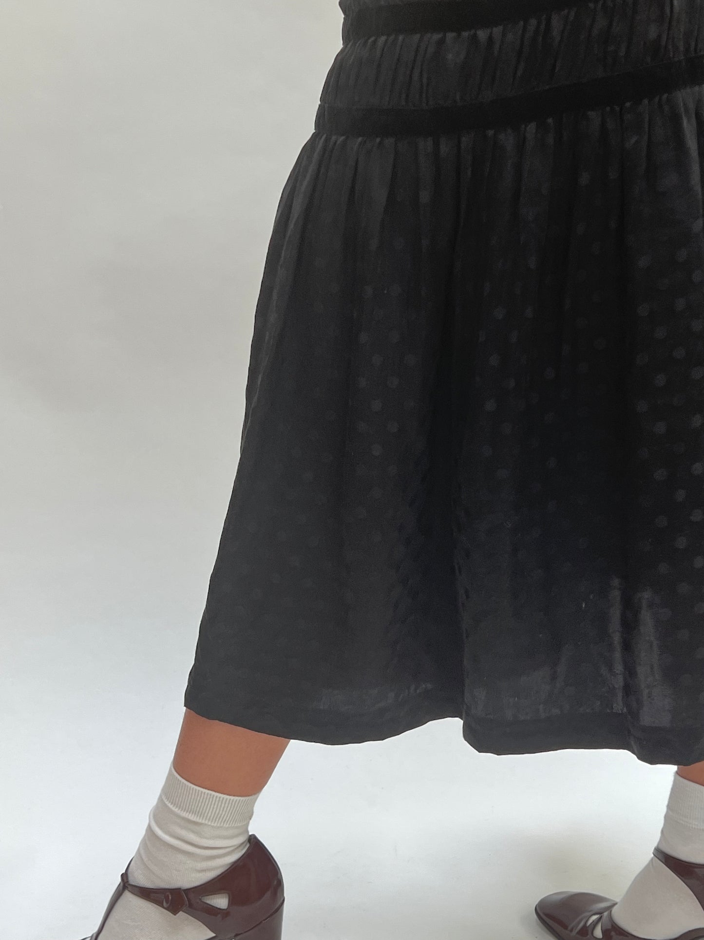 Comme des Garçons SS 2006 silk skirt