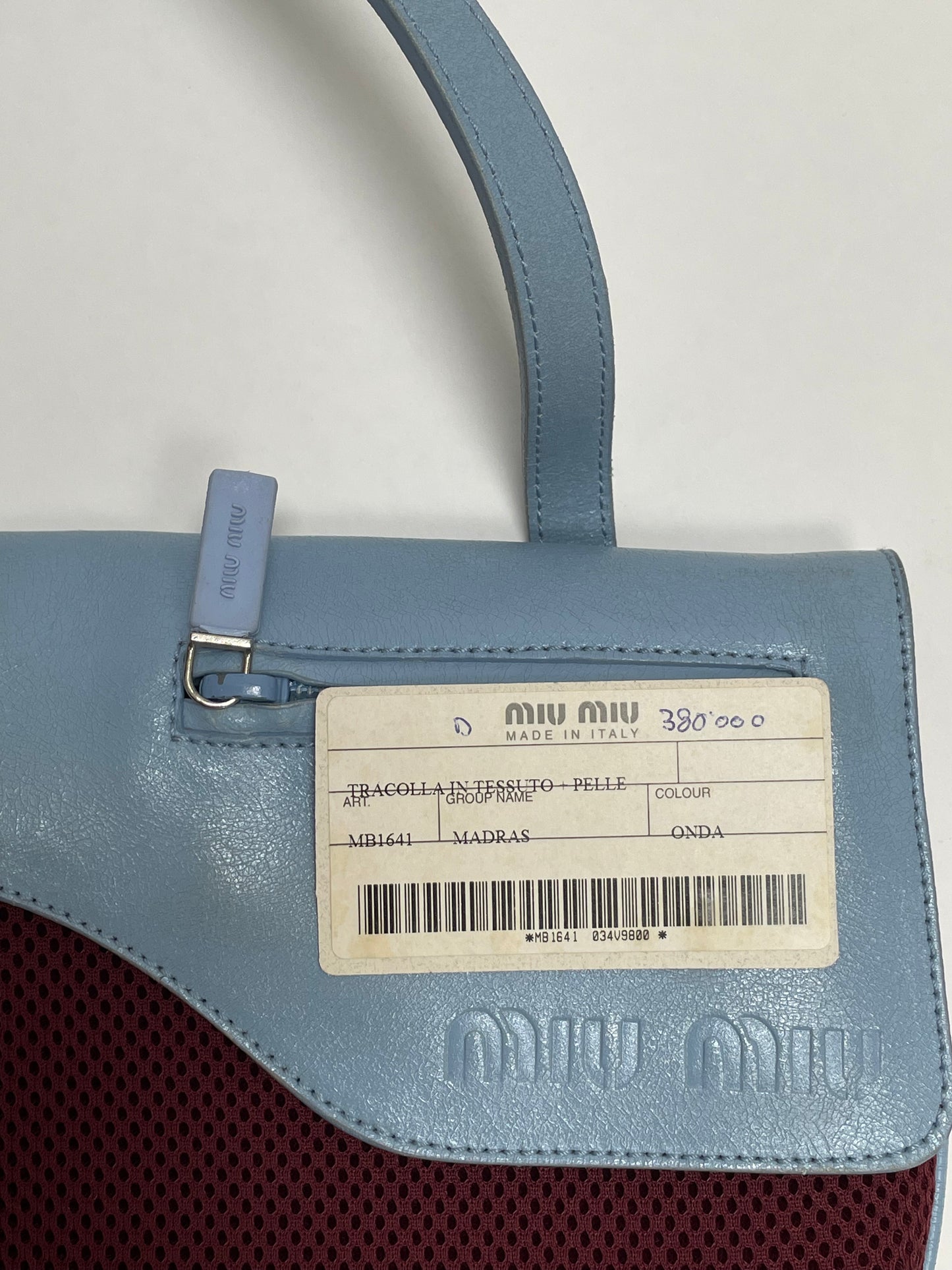 Miu Miu SS 2000 campaign shoulder bag