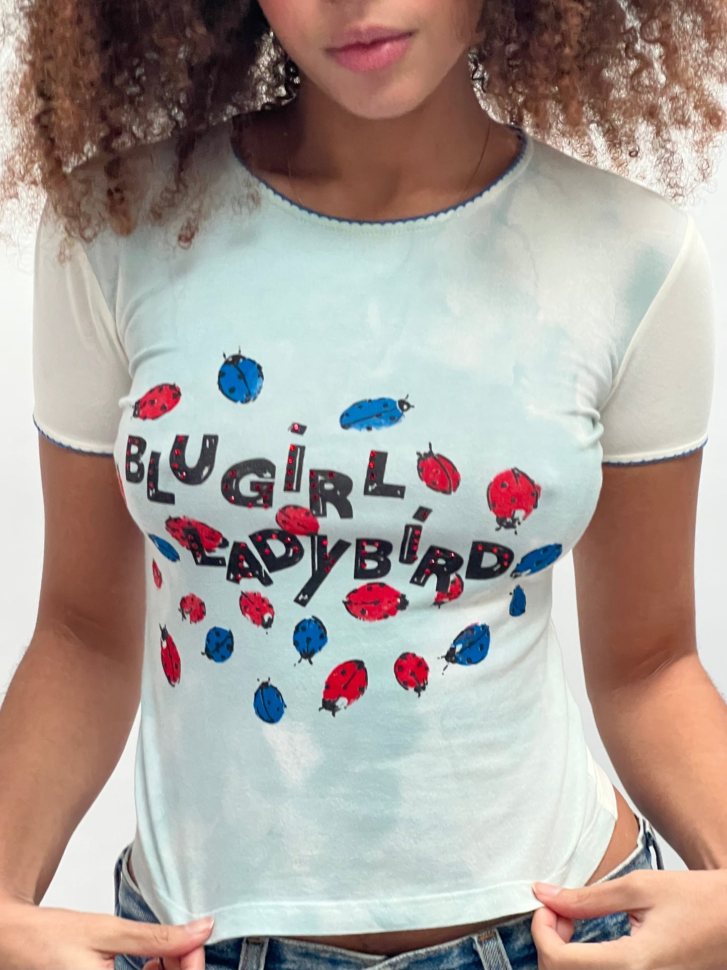 Blugirl ladybug baby tee