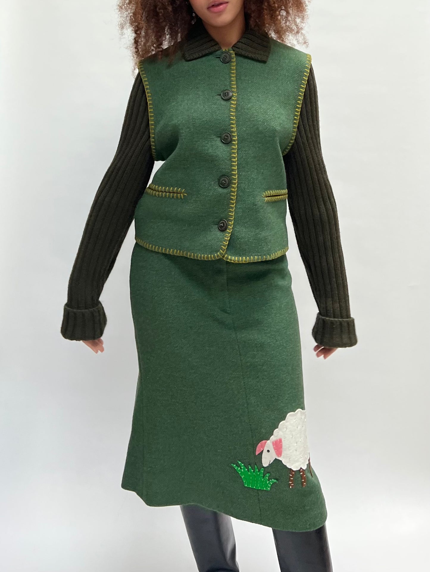 Moschino wool set