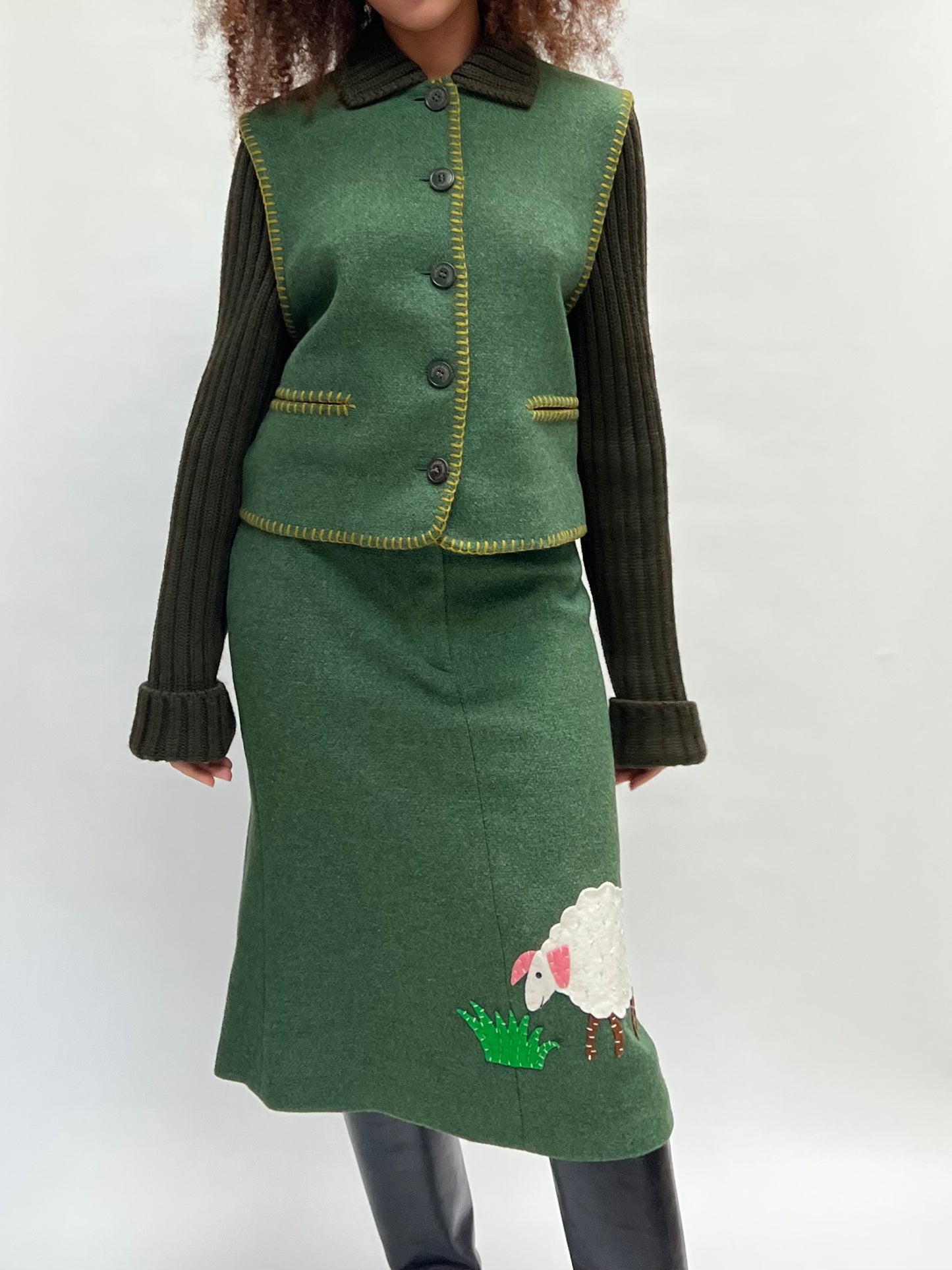 Moschino wool set