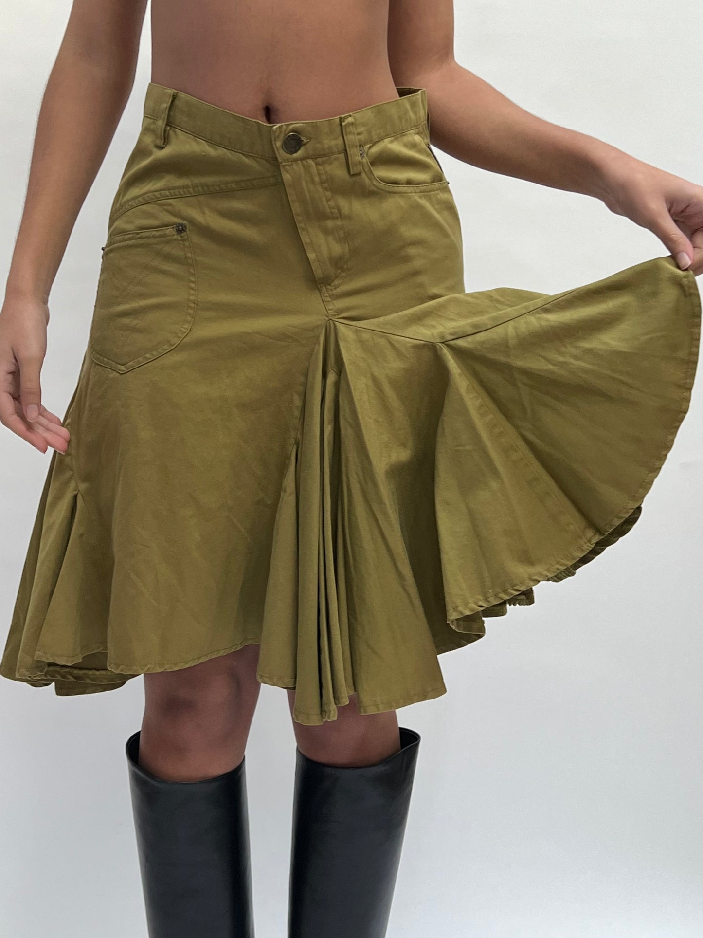 plein sud jeans skirt