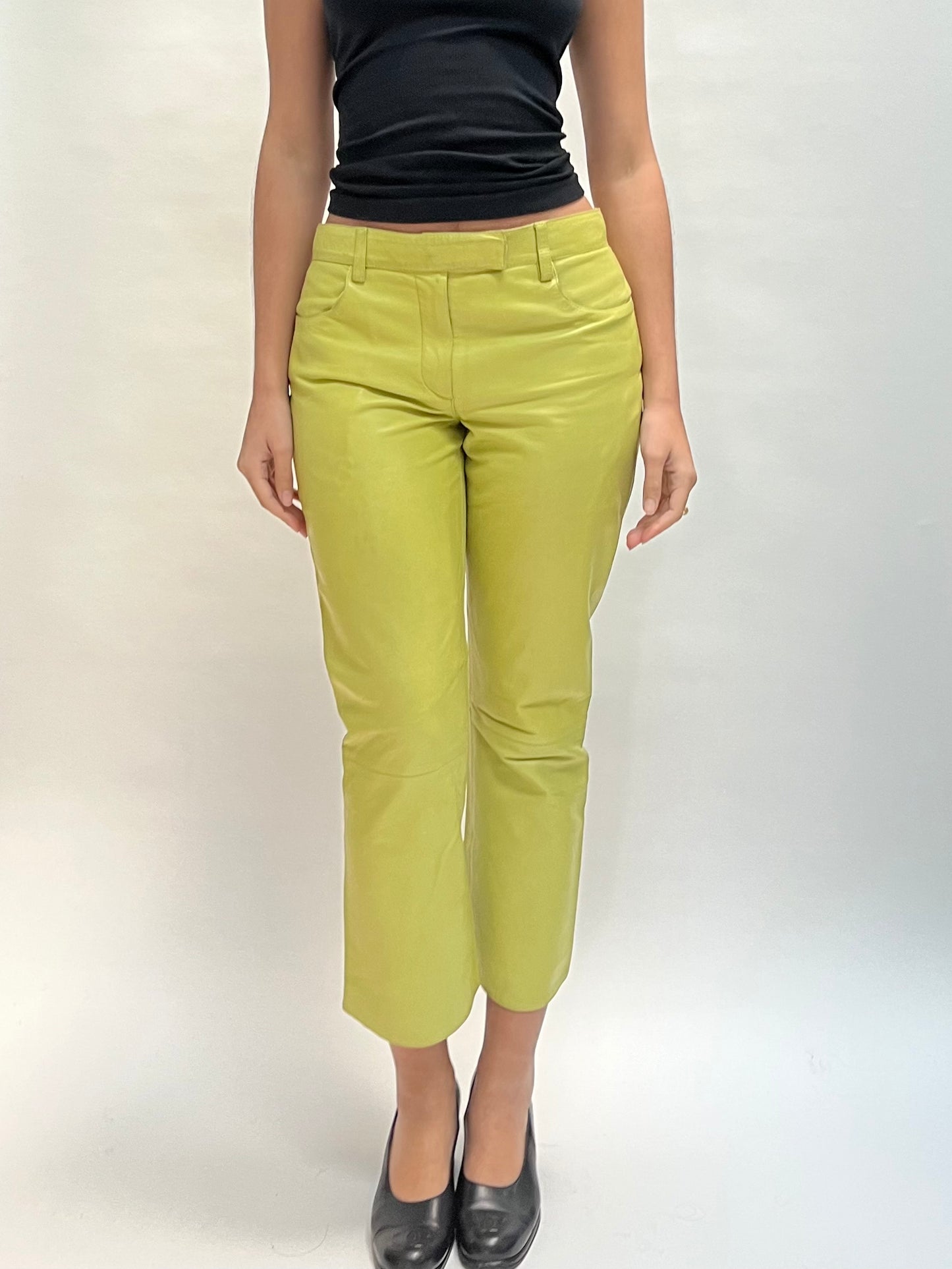 Prada leather pant
