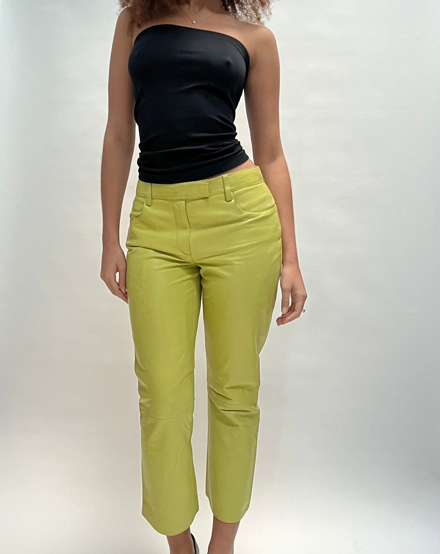 Prada leather pant