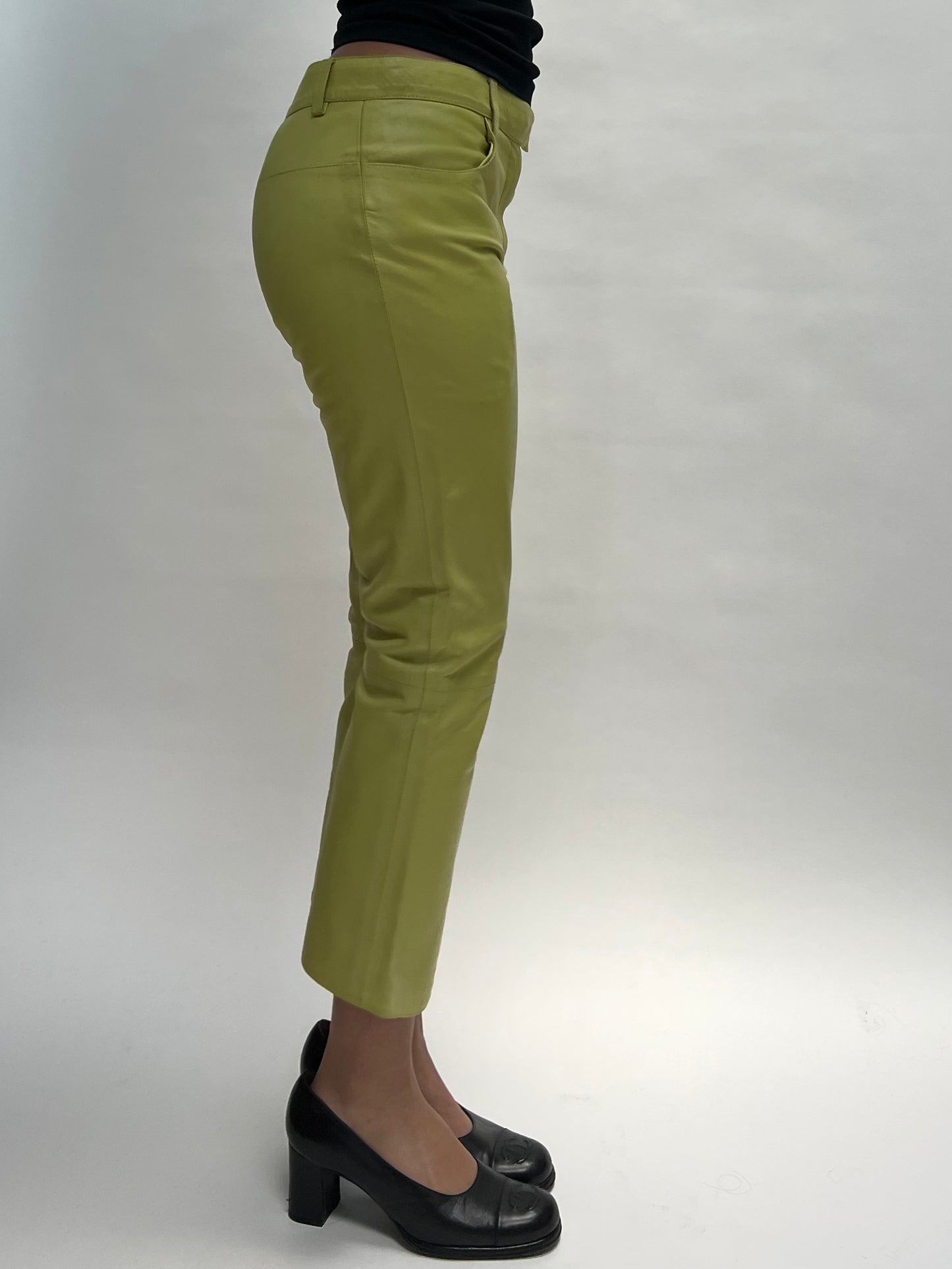Prada leather pant