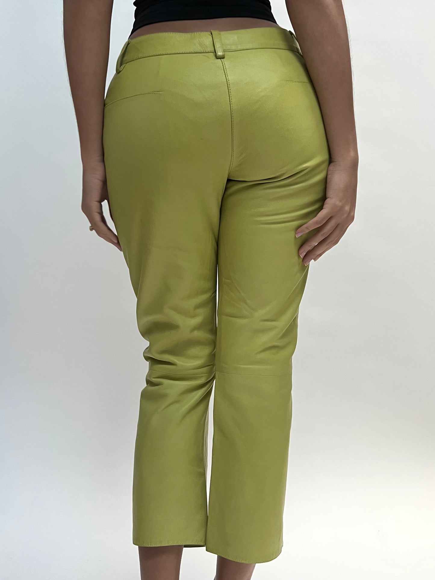 Prada leather pant