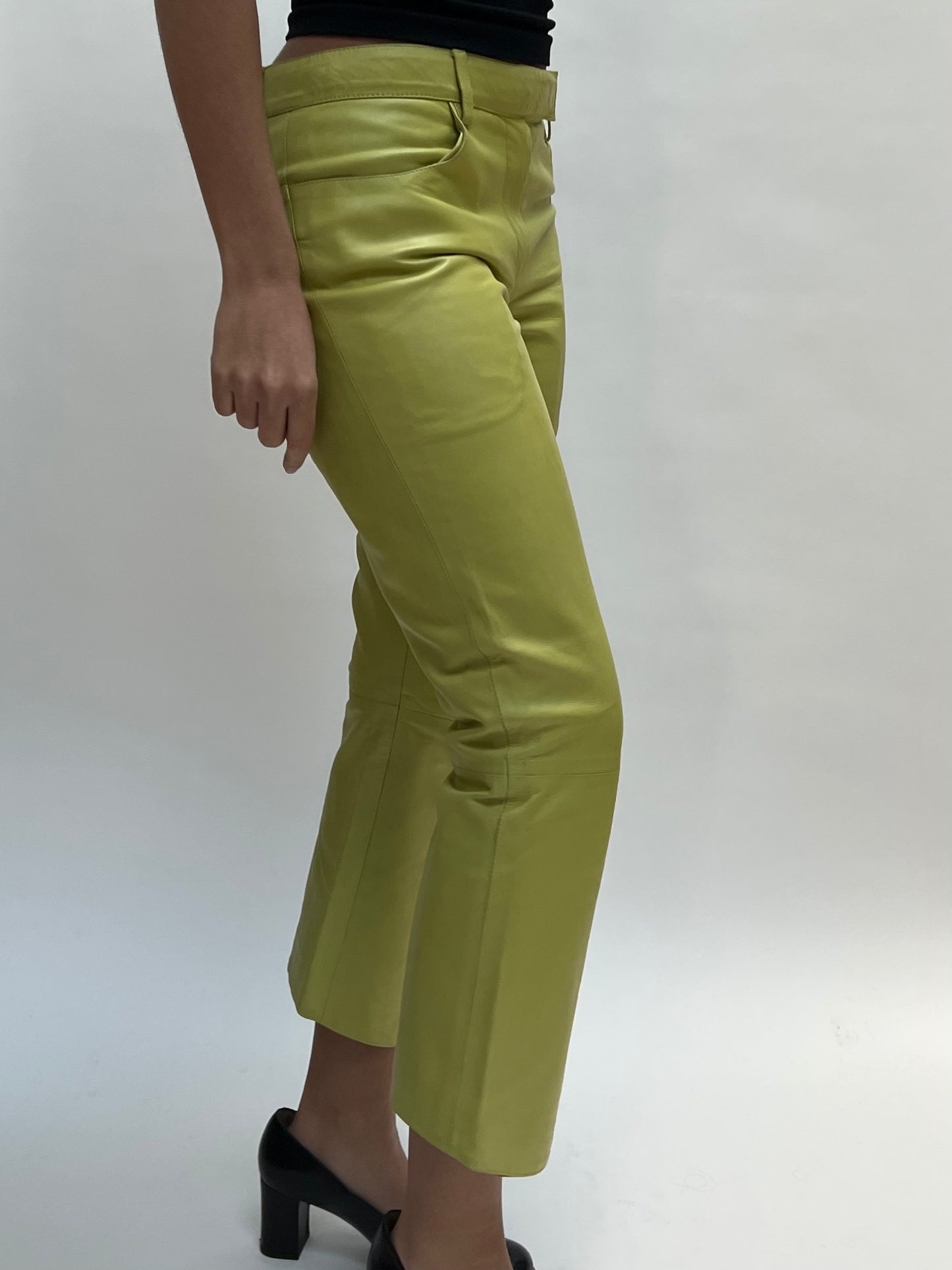 Prada leather pant
