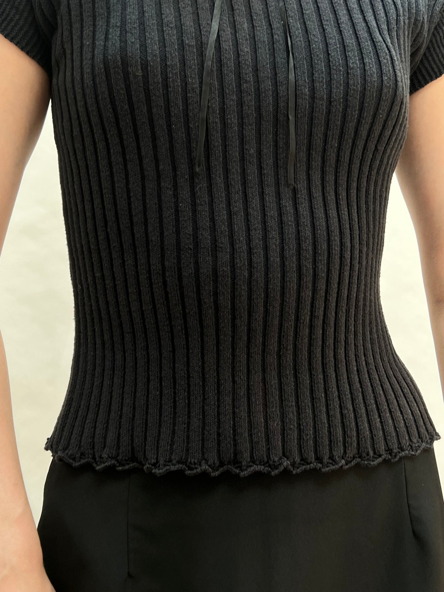 Anna Molinari knit bow top <3