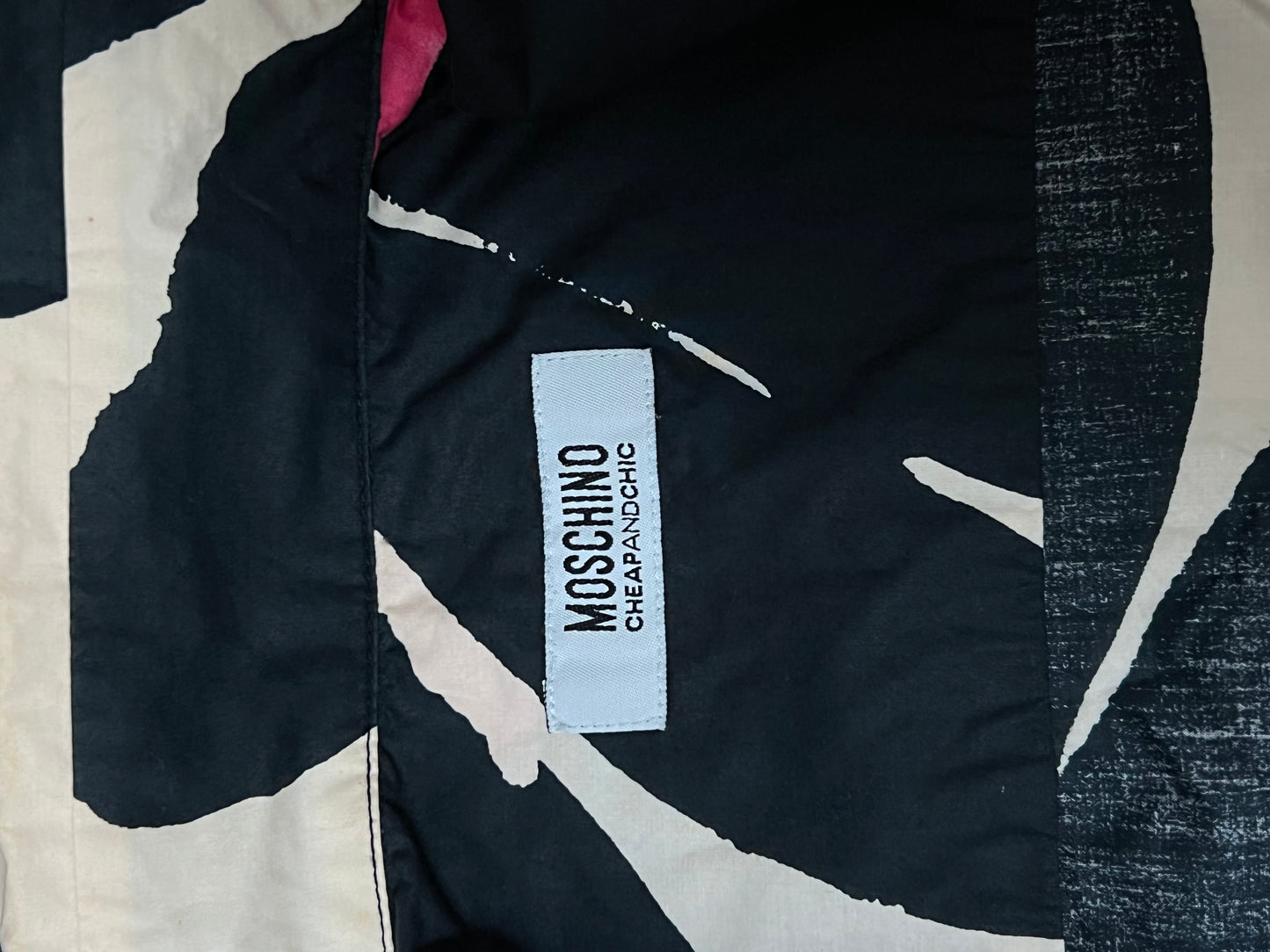moschino pop art top