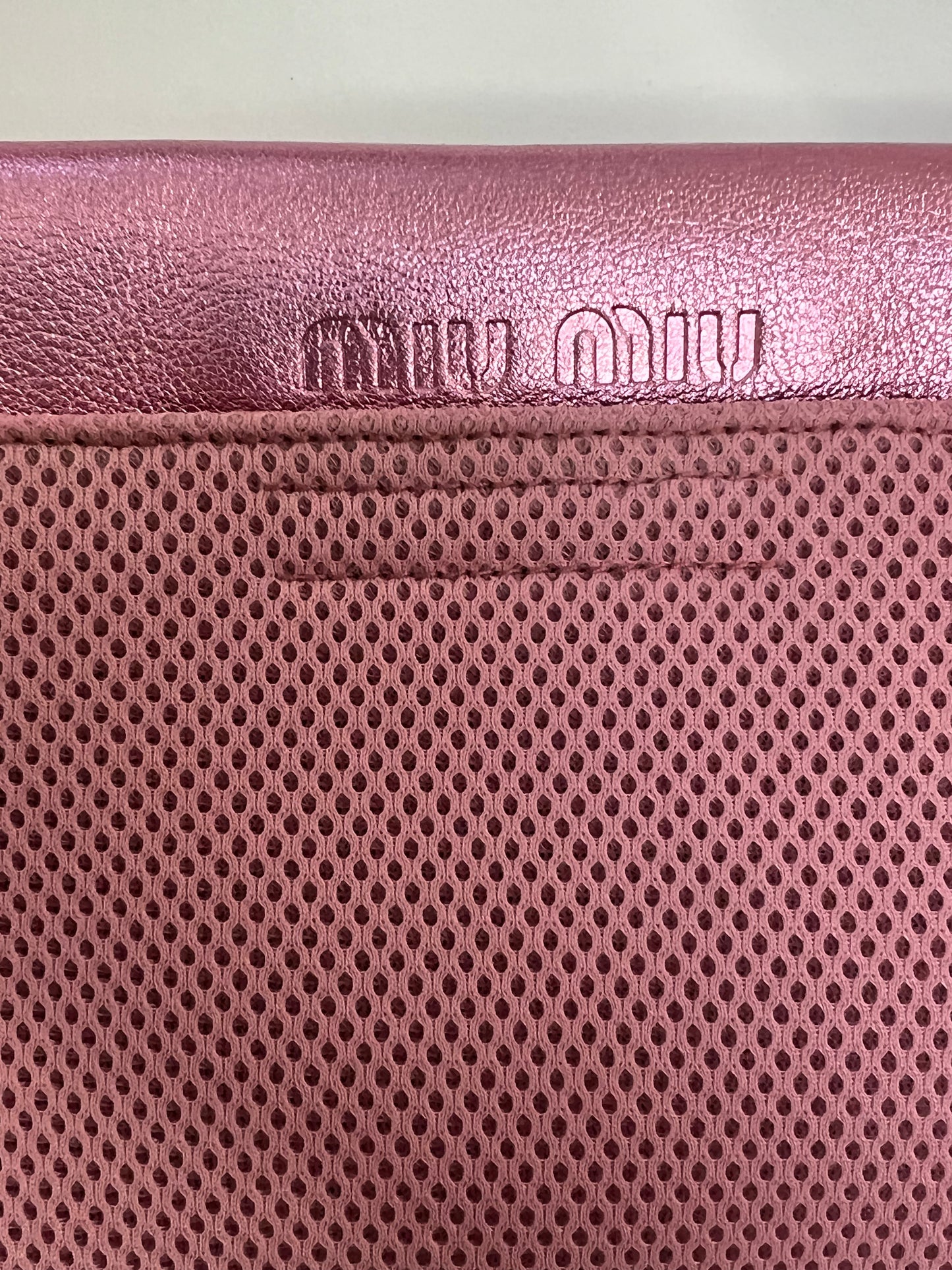 Miu Miu SS 2000 pink bag