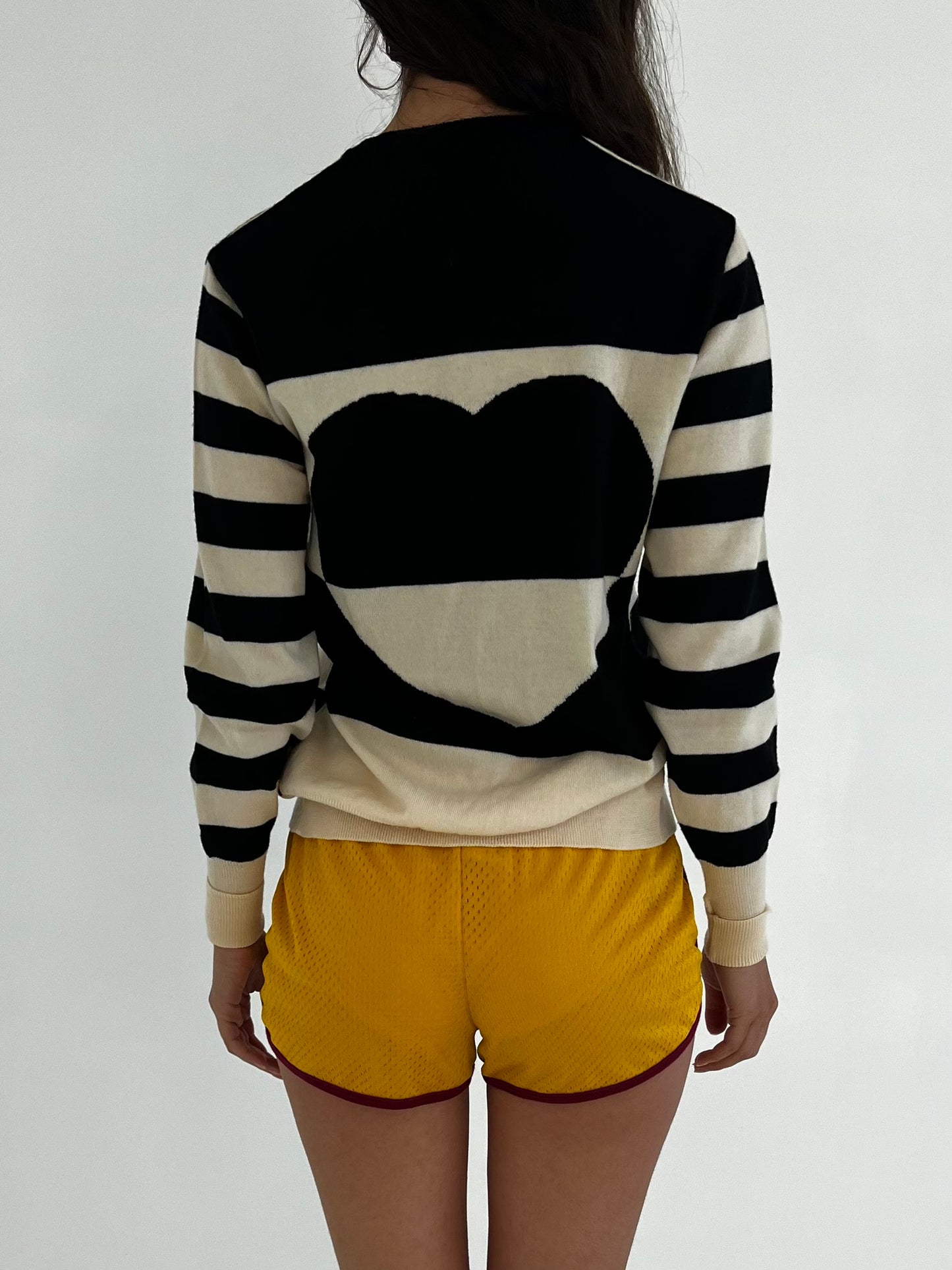 Moschino striped wool cardigan