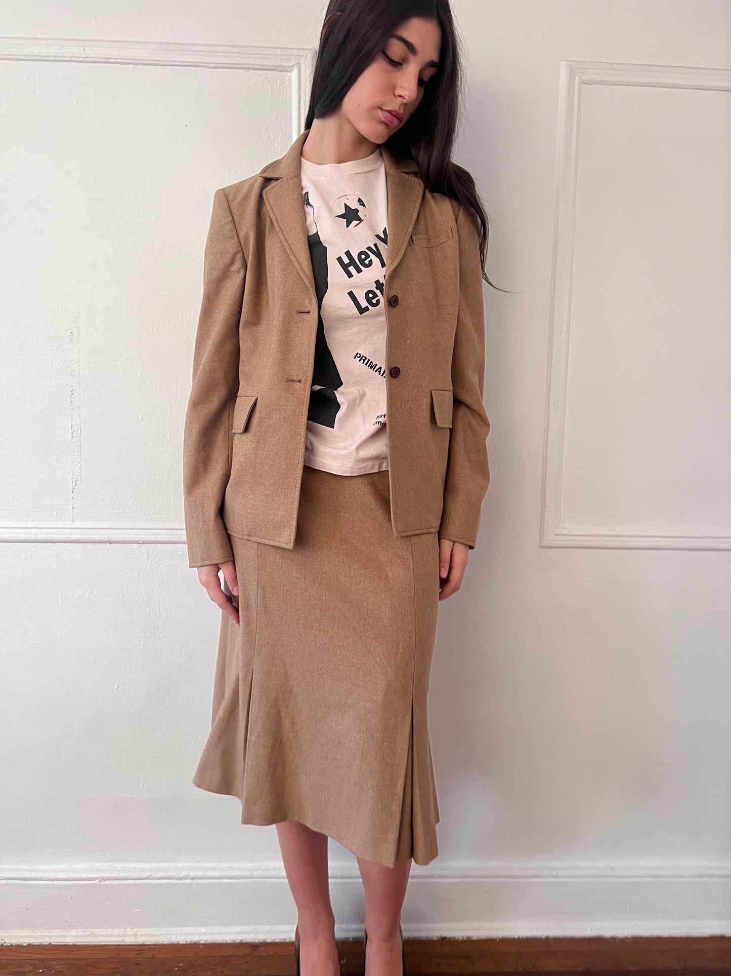 Miu Miu 2000s wool suit set