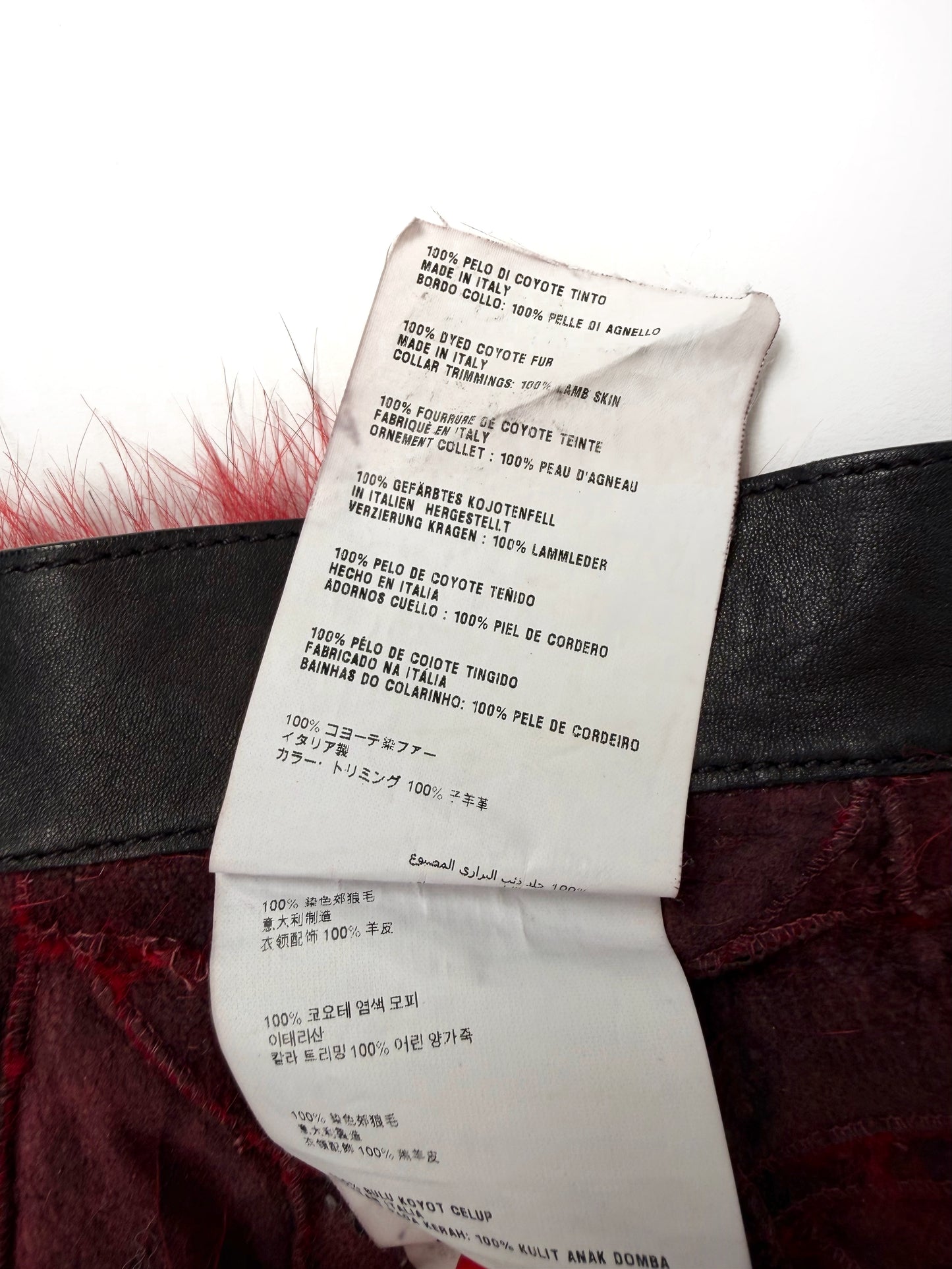 Miu Miu fur collar
