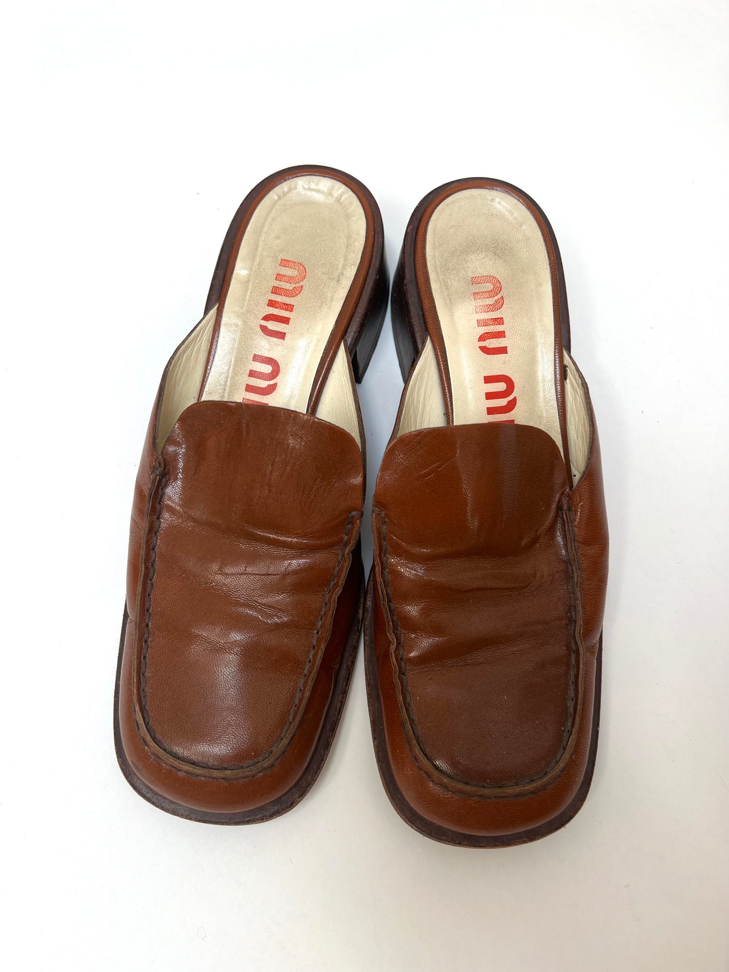 Miu Miu loafer slide