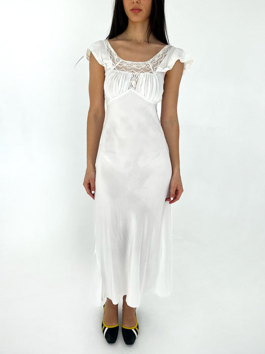 1930s silk dress