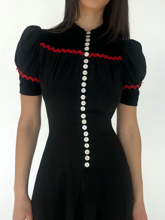 Antique 1940s dress