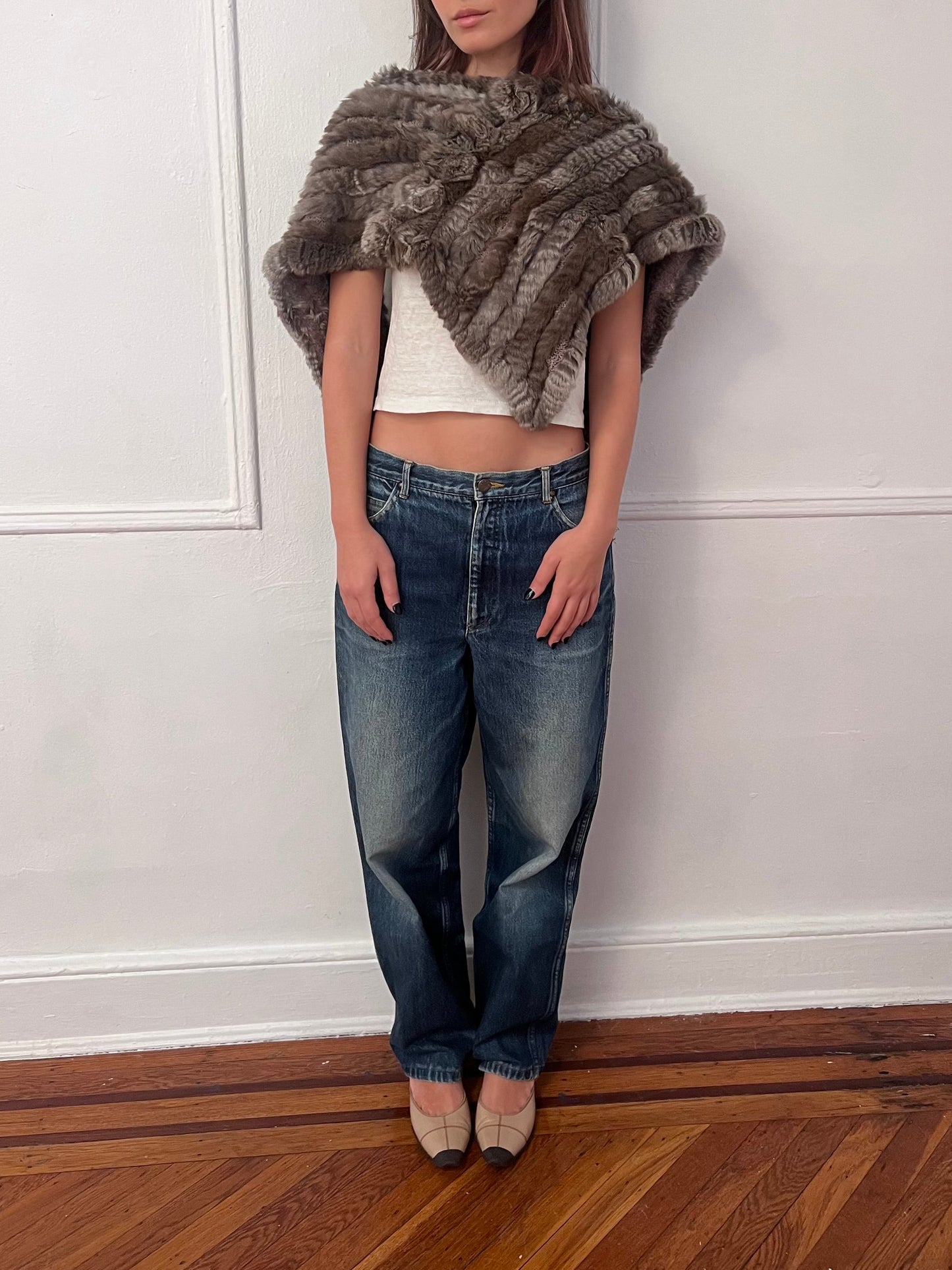 Nanette Lepore fur snood