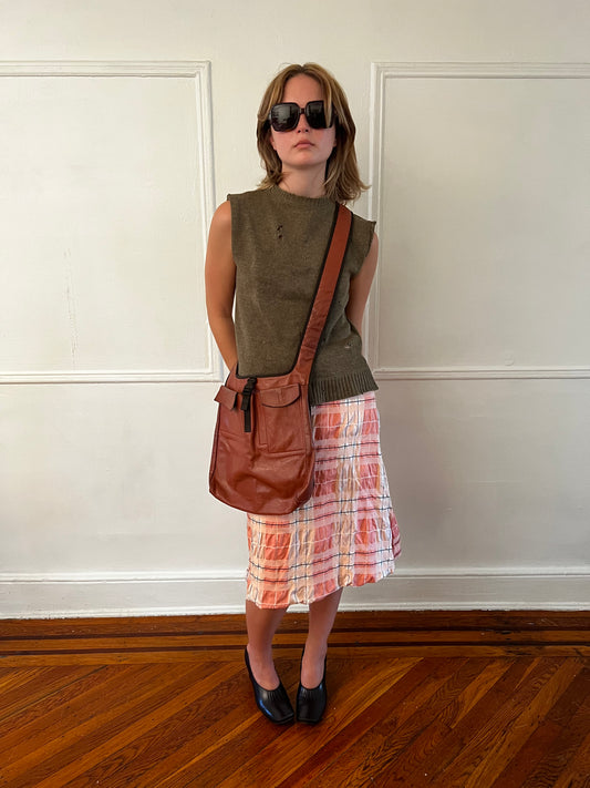 Miu Miu Fall / Winter 1999 patent sling bag