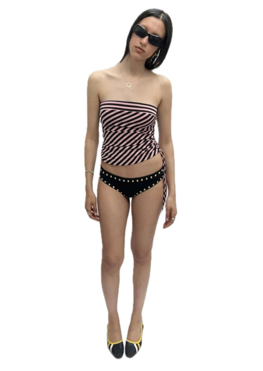 Moschino studded bikini bottoms