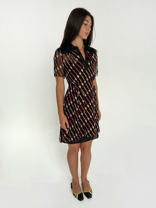 Anna Sui SS 2012 dress